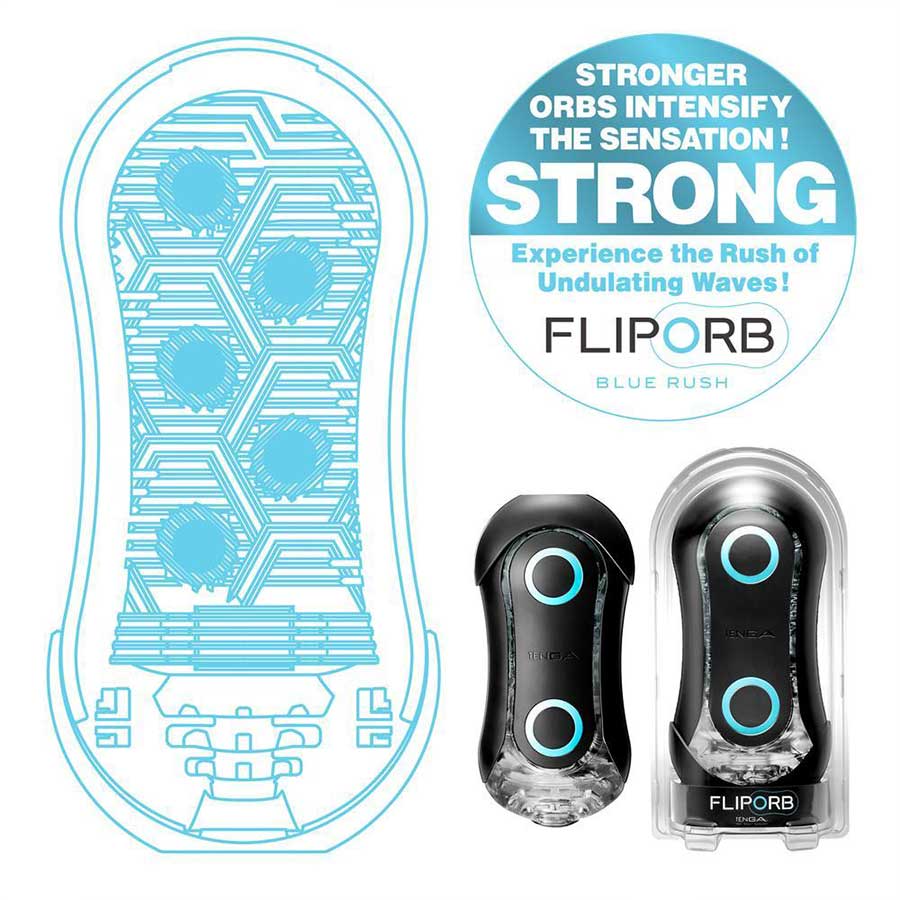 Tenga Flip Orb Strong Masturbator Series | Beaded Discreet Stroker、mySite、bottomscart