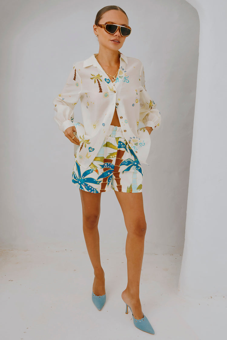 Palm Elissa Shorts、mySite、solidvoid