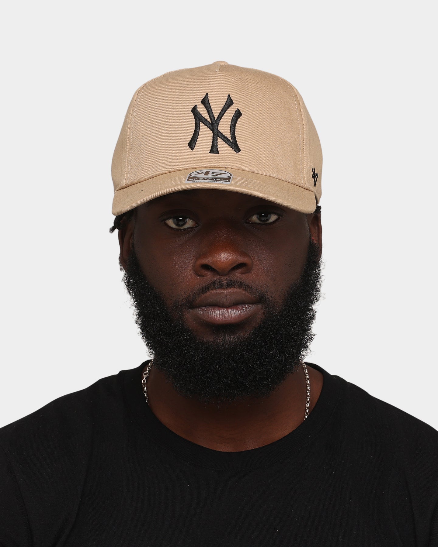 47 Brand New York Yankees Nantasket Captain DTR Snapback Khaki、mySite、zt4zffjzw