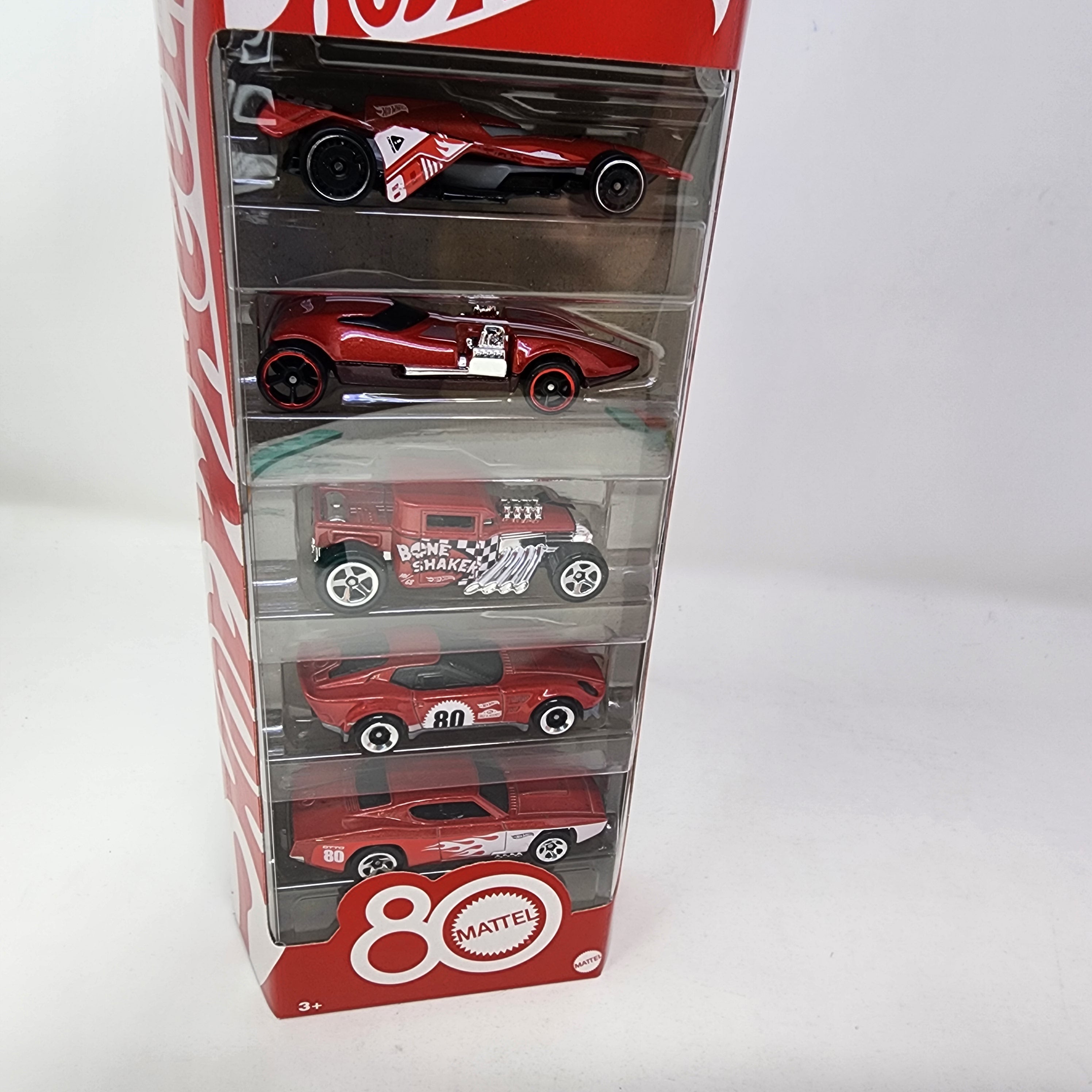 5 Pack * Hot Wheels 2025 * Limited Edition 80th Anniversary Mattel、mySite、hgirdovlk