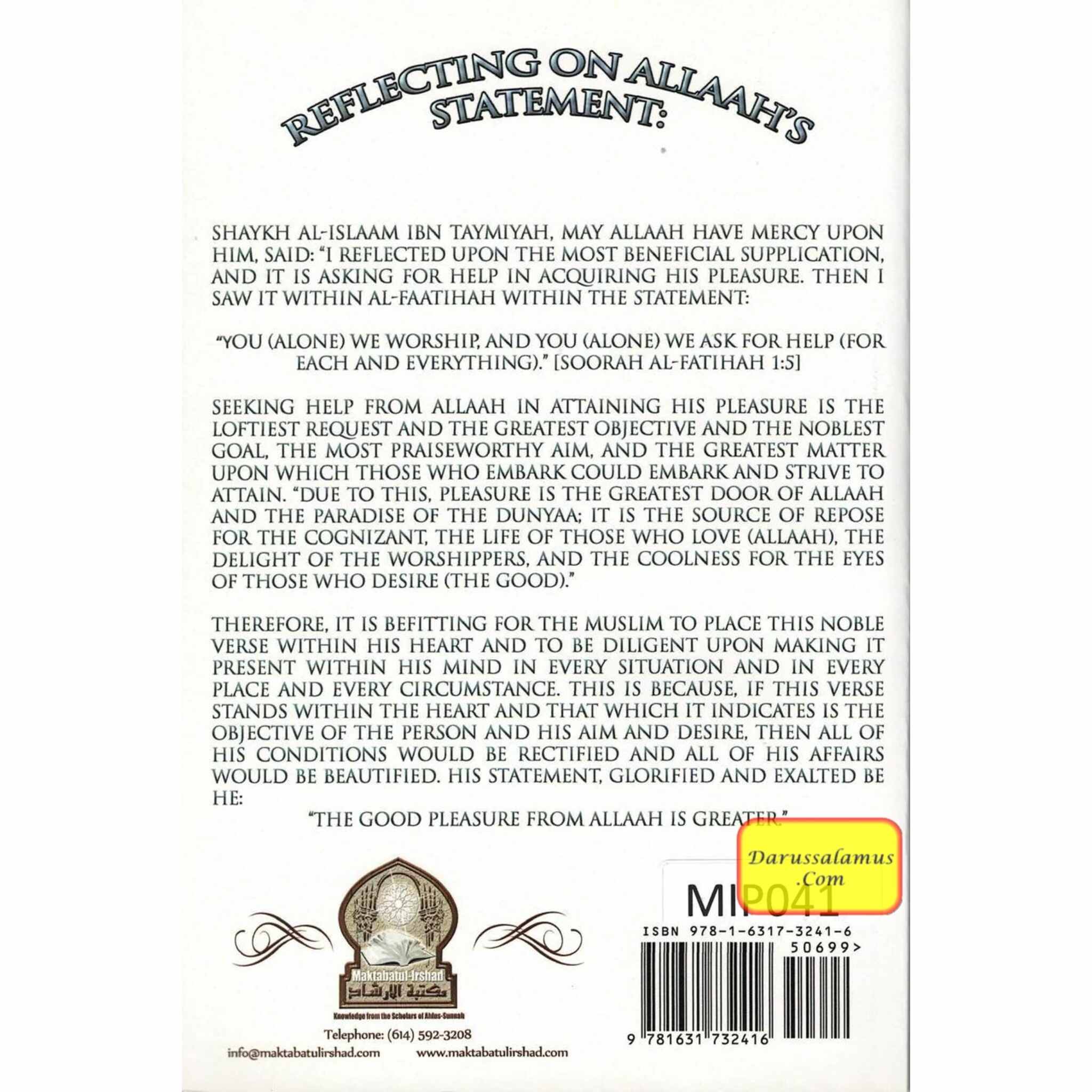 Reflecting on Allaah’s statement: The good pleasure from Allaah is greater By Shaykh Abdur Razzaaq bin 'Abdul-Muhsin Al-Badr、mySite、topwebapps