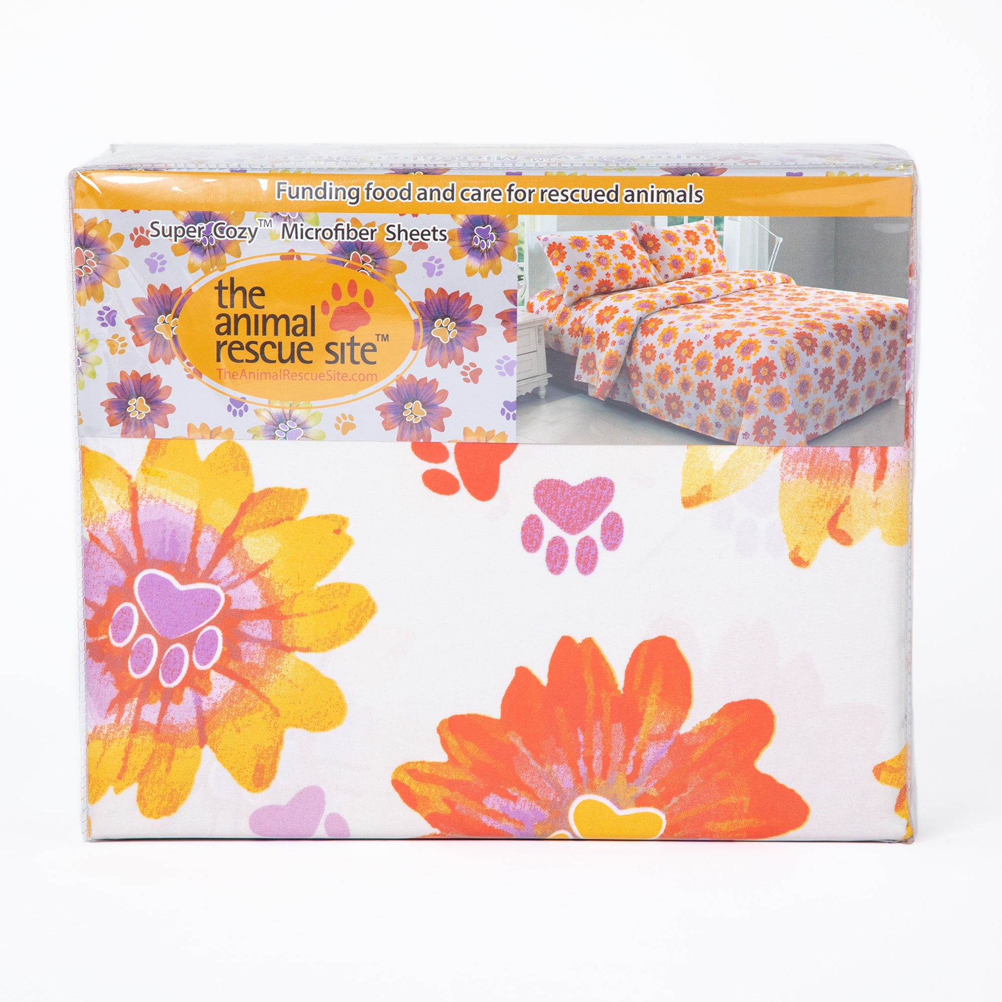 Retro Paws Microfiber Sheet Set、mySite、camillekostekn