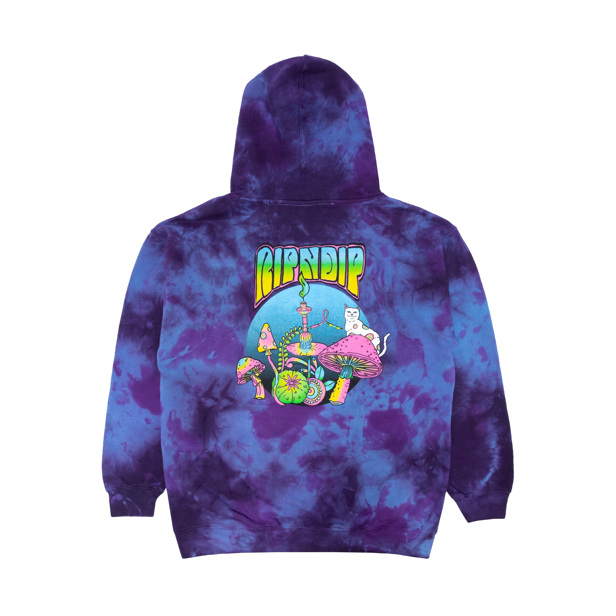  Psychedelic Hoodie (Blue/Purple Lightning)、mySite、merchandisen