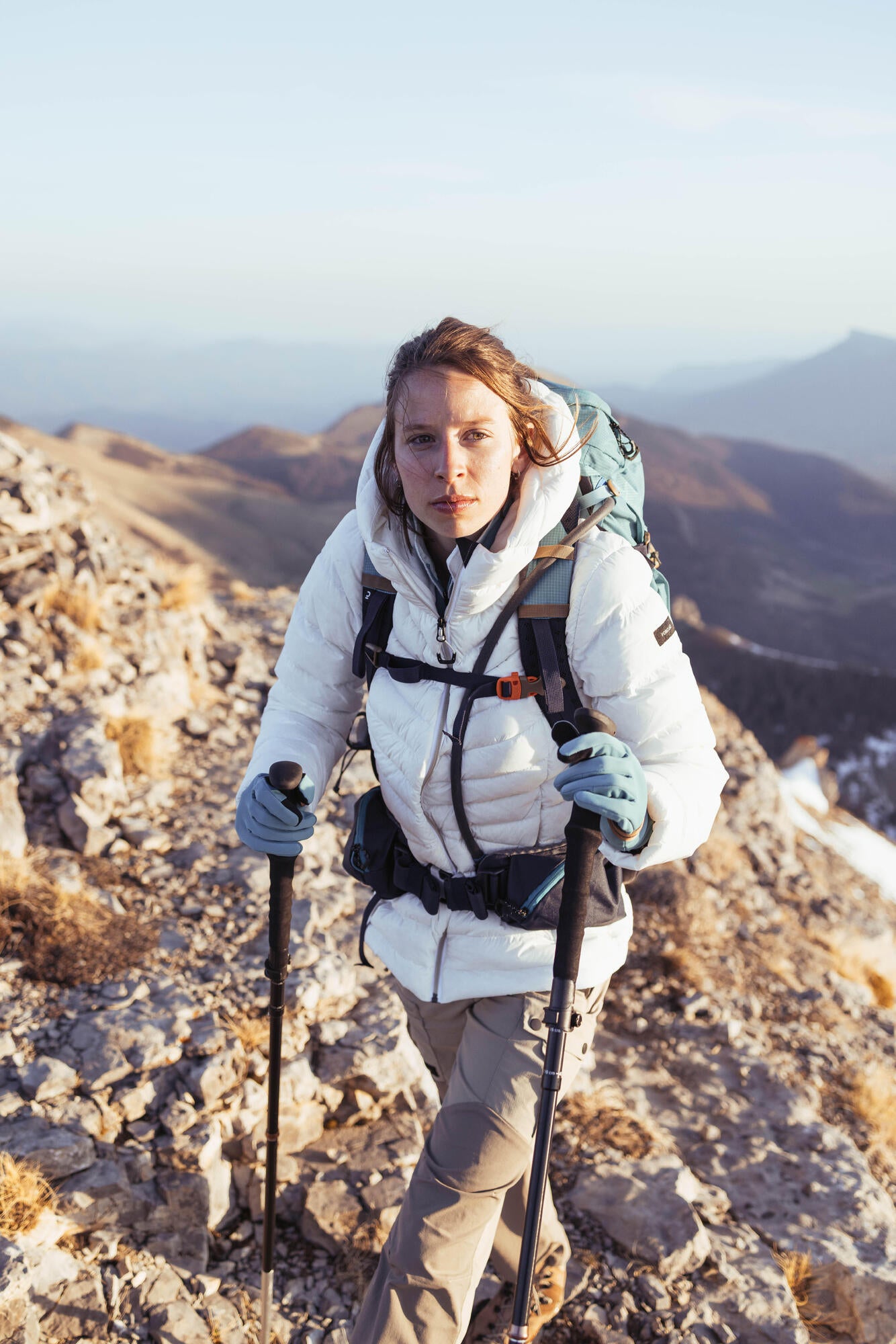 Forclaz Women's MT500 Hooded Down Puffer Jacket