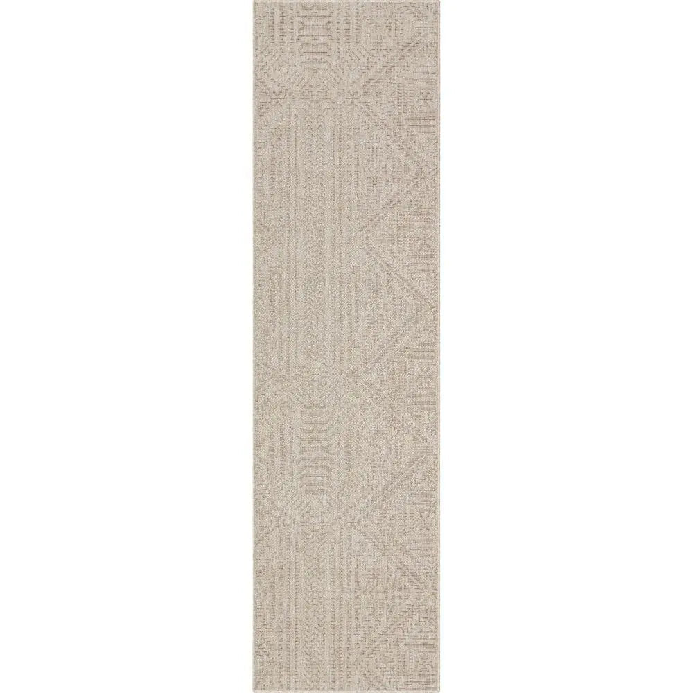 Khalo Tribal Indoor/Outdoor Beige Flat-Weave 5'3 x 7'3 Rug、mySite、gigharbornorthrealestate