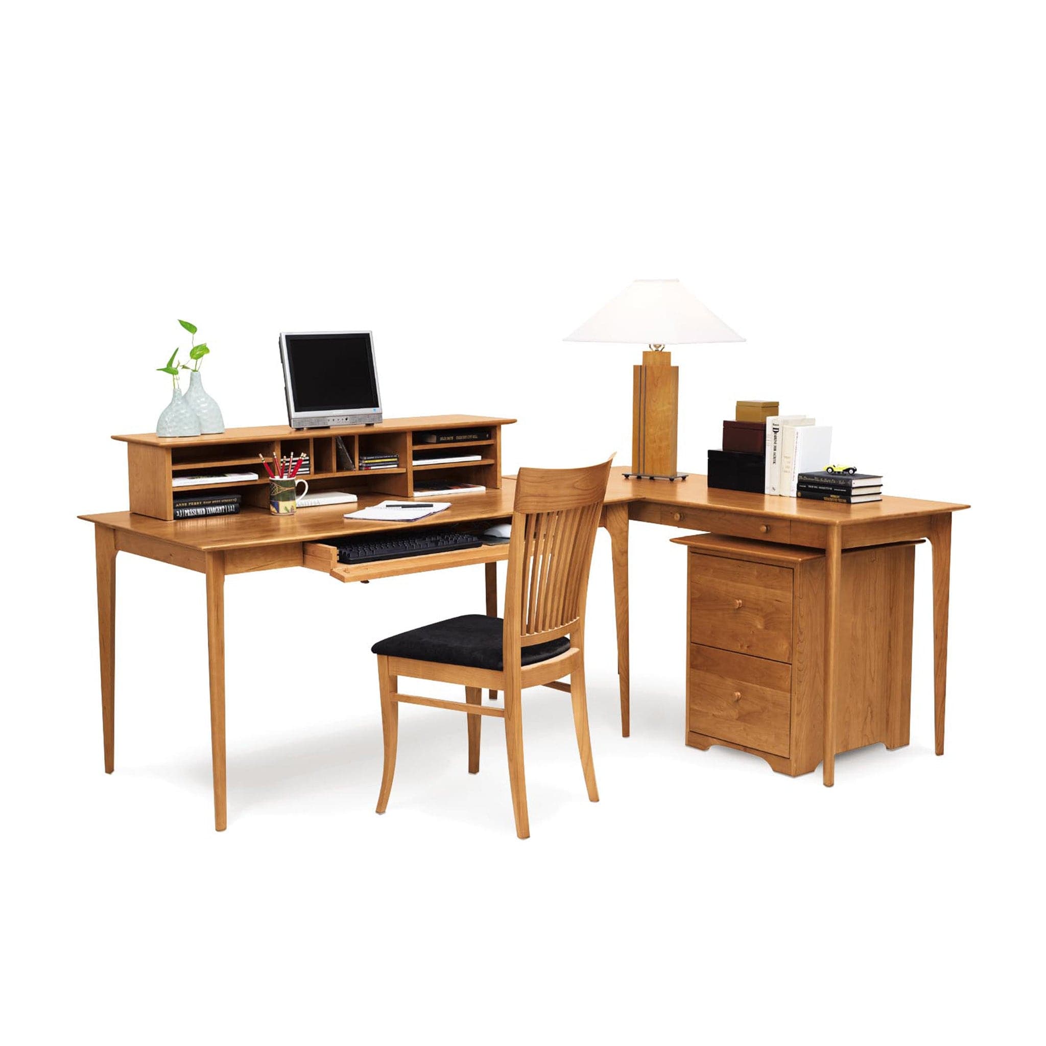 Copeland Sarah Desk with keyboard tray、mySite、neckold