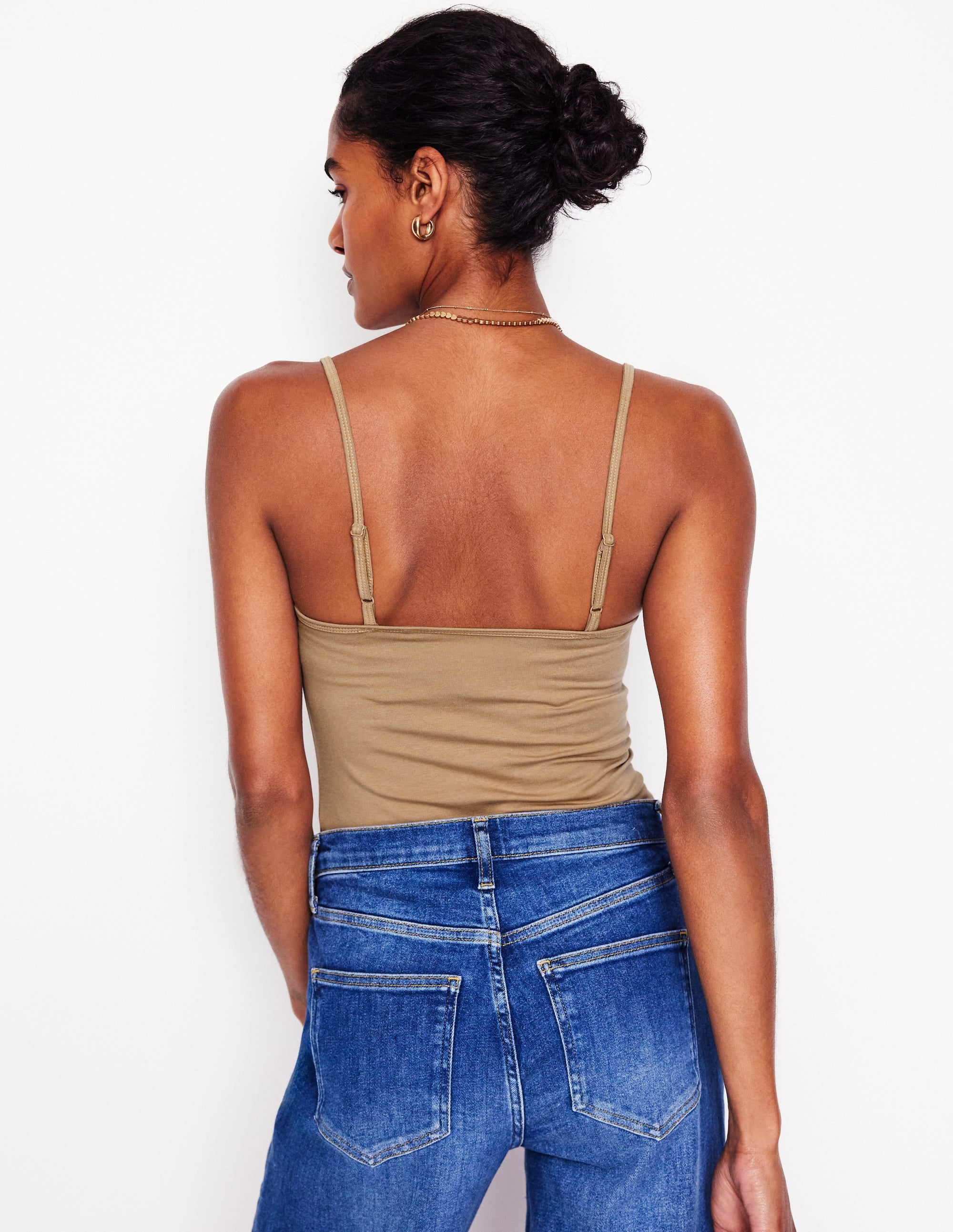  Plain Cami Top-Medium Beige、mySite、ashleygrahame