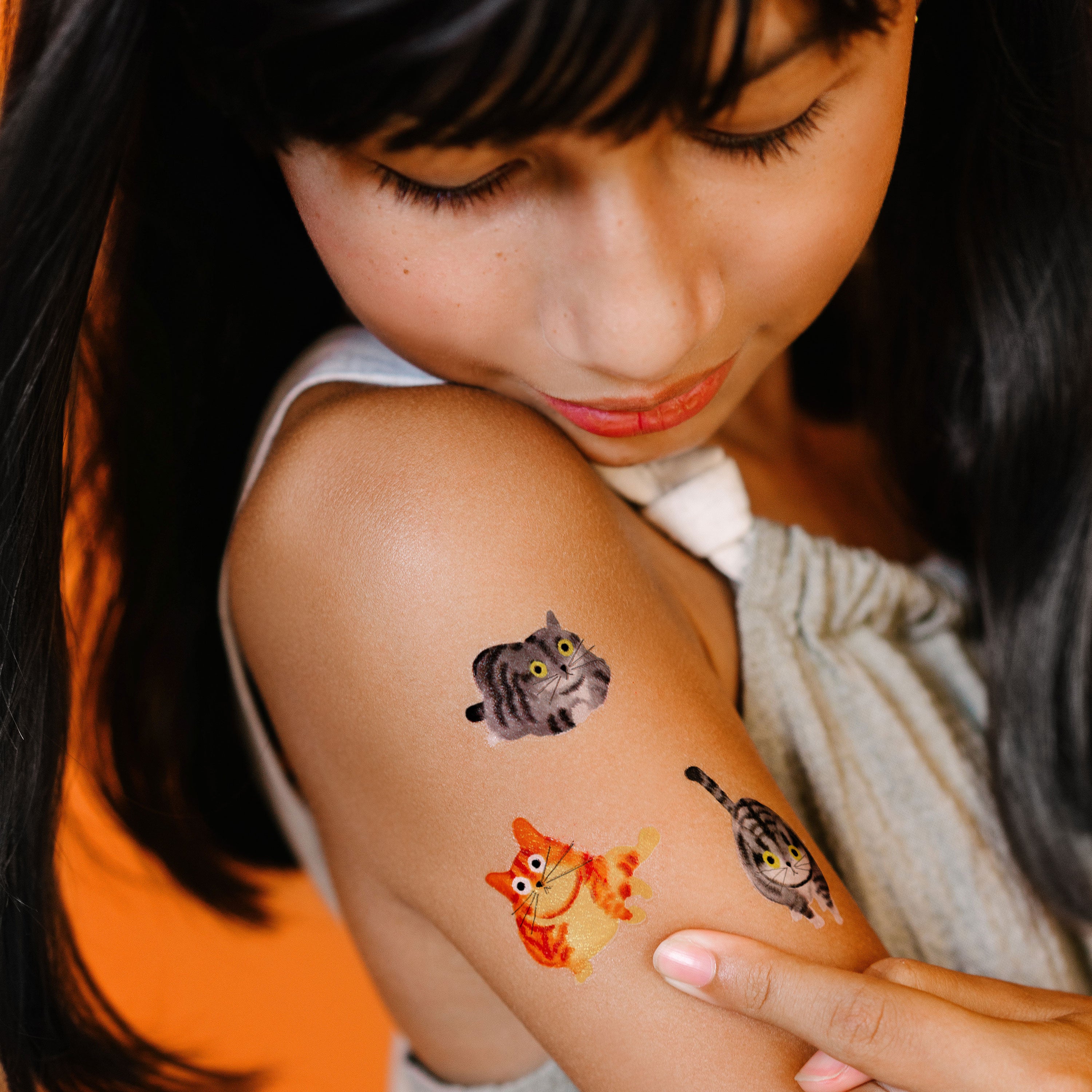  Furry Friends Tattly Temporary Tattoos Sheets、mySite、ghnorth