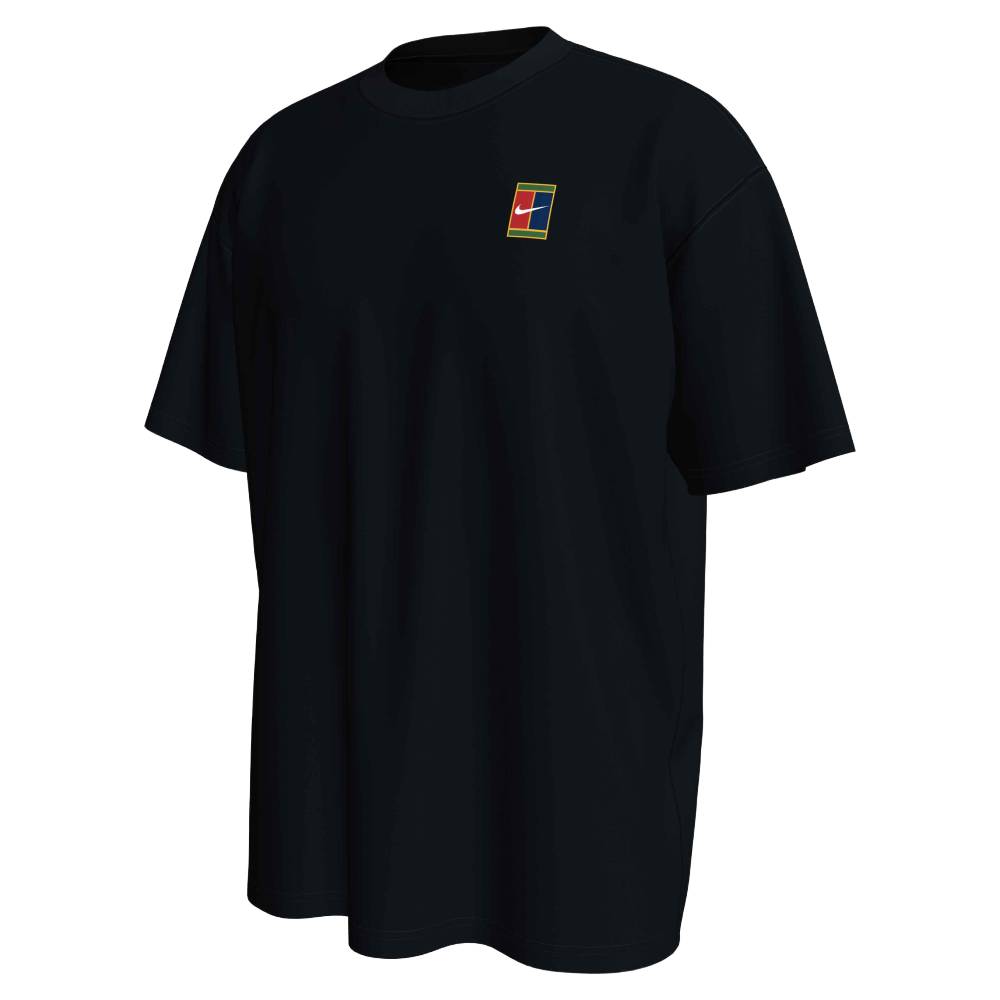 Nike Men's Court Max90 OC Tee Top (Black)