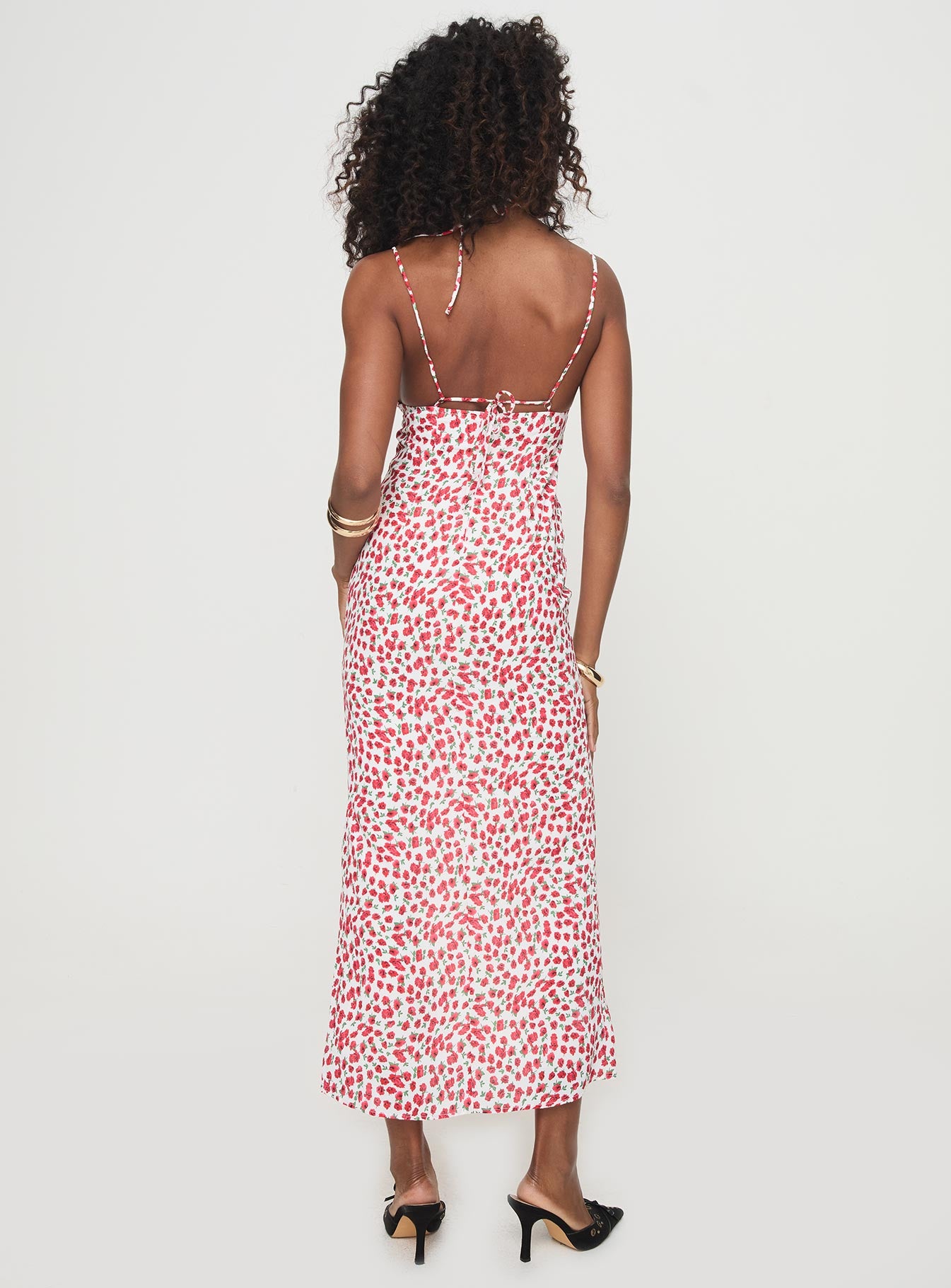 Kish Maxi Dress Red Floral、mySite、solidvoid
