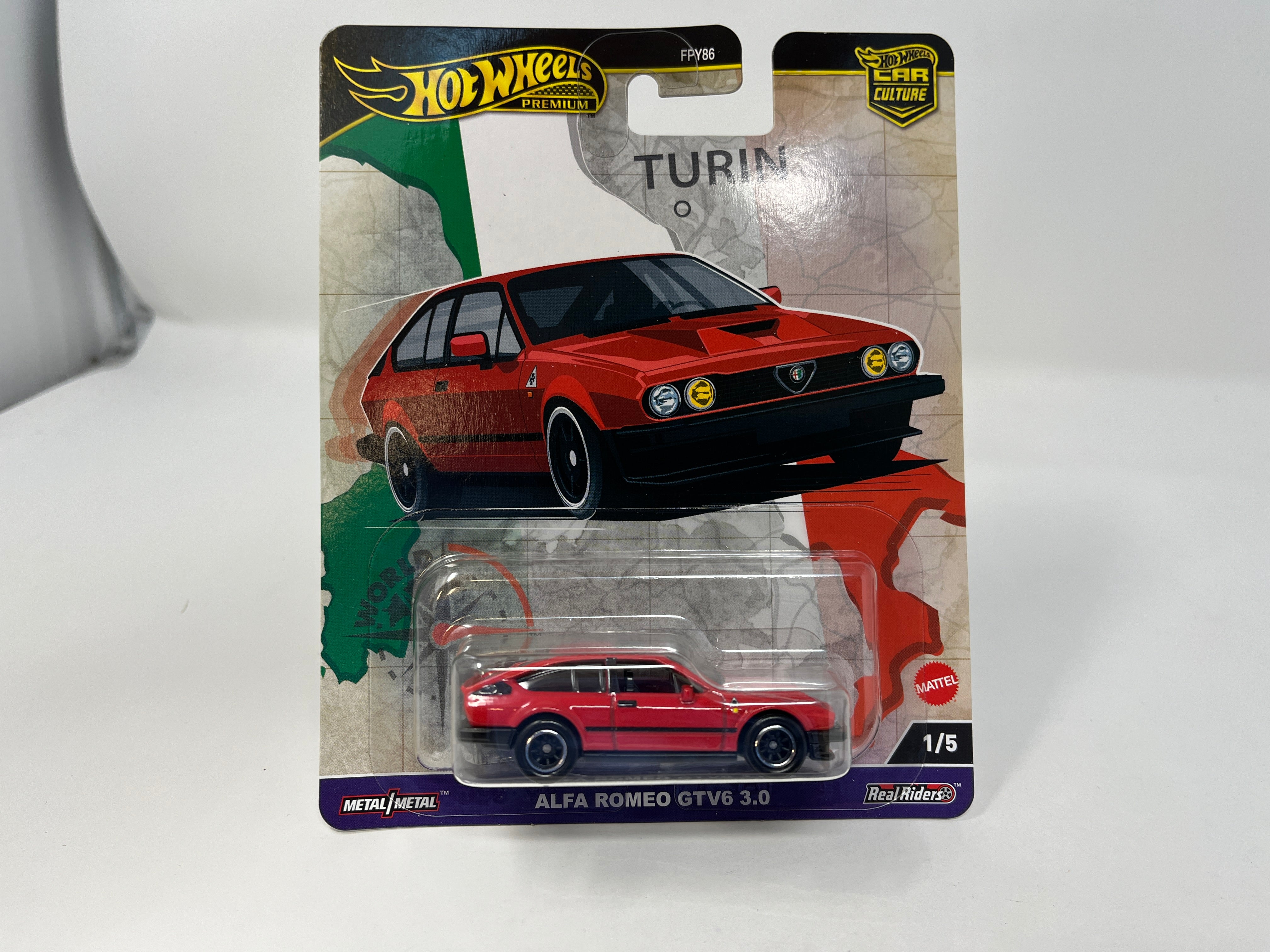 Alfa Romeo GTV6 3.0 * Red * 2024 Hot Wheels WORLD TOUR Car Culture Case A、mySite、hgirdovlk