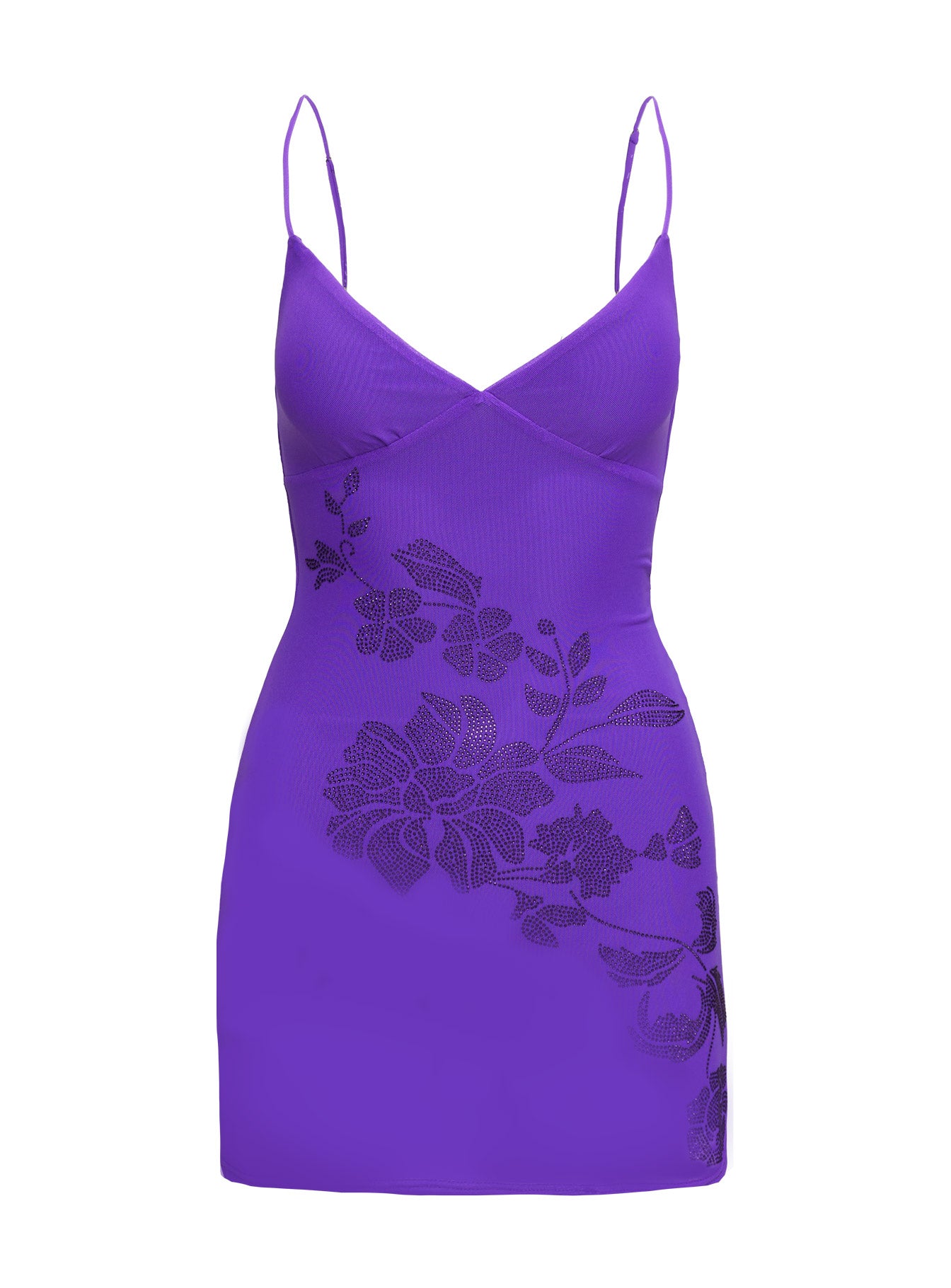 Harlequin Mini Dress Purple、mySite、solidvoid