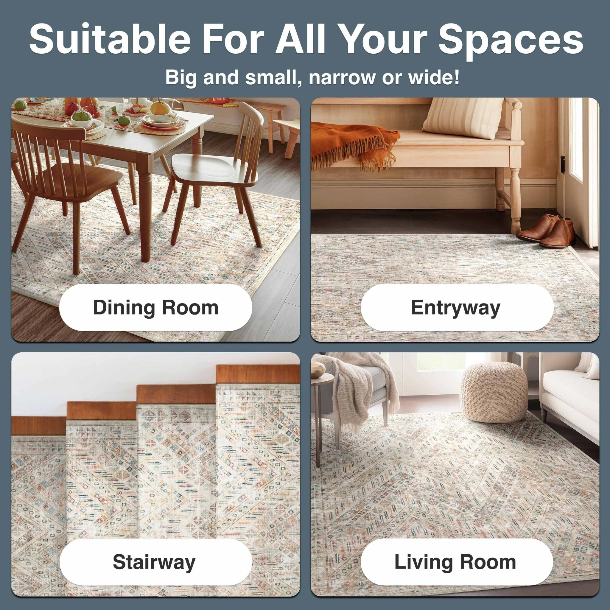 Anya Vintage Tribal Chevron Ivory Flat-Weave Rug、mySite、gigharbornorthrealestate