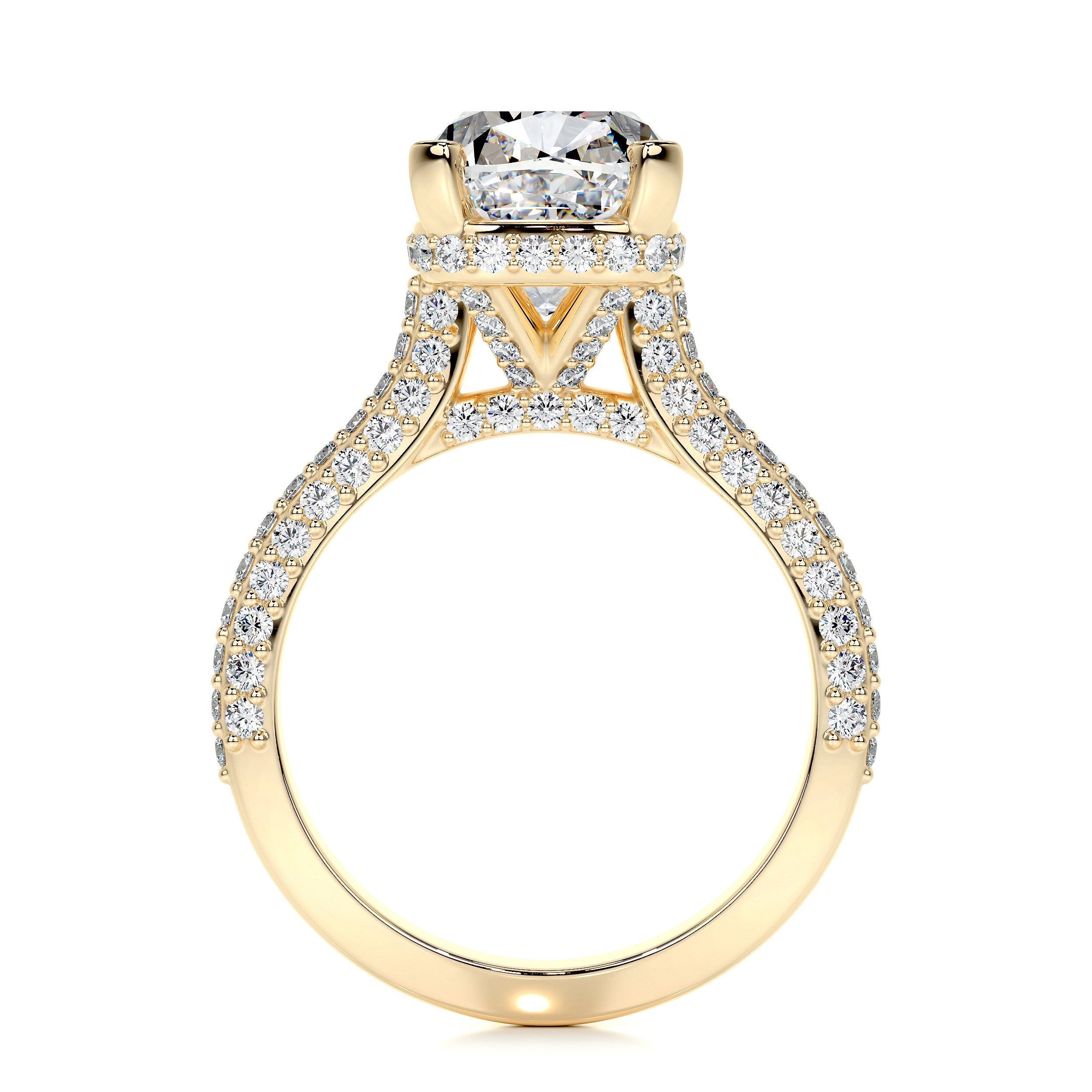 Joana Lab Grown Diamond Ring -18K Yellow Gold (RTS)、mySite、hinf8tx79