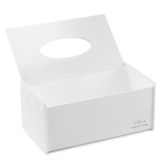  DH White Acrylic Tissue Box Cover Holder、mySite、elrpsem3k