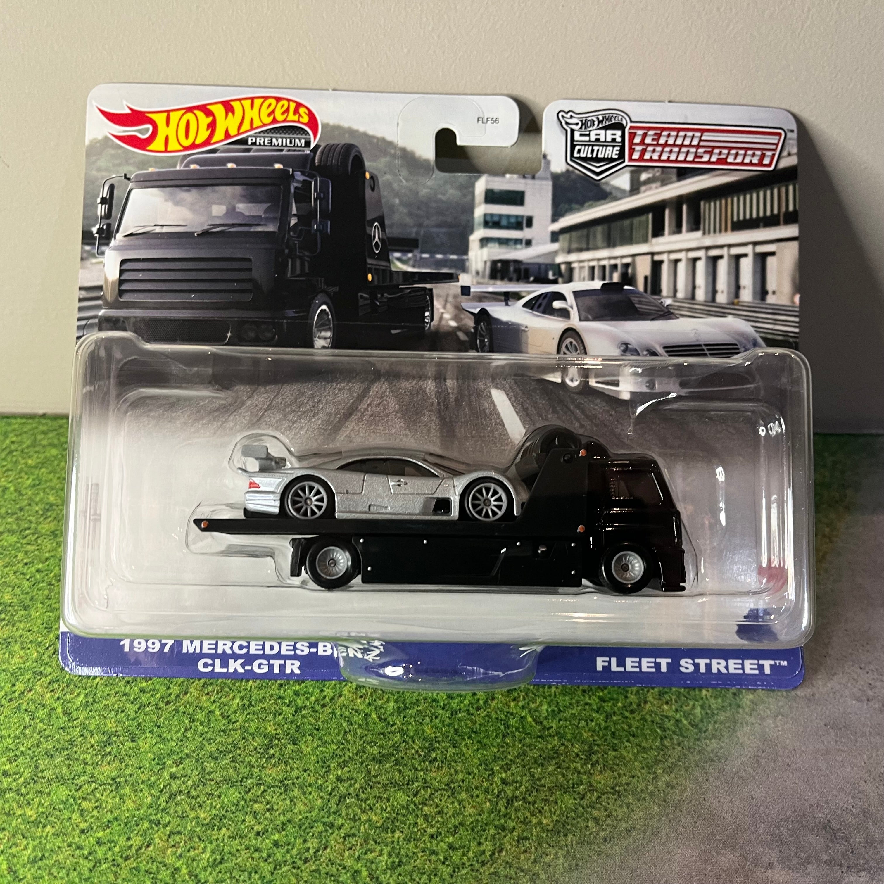 1997 Mercedes-Benz CLK-GTR & Fleet Street * 2024 Hot Wheels Team Transport Case W、mySite、hgirdovlk