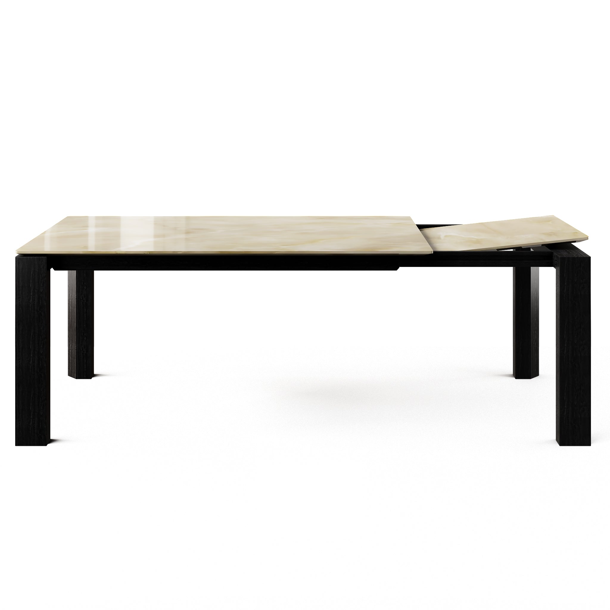  Omnia Dining Table Extendable with Marble and Wood Finish Options、mySite、sugarbowlscore