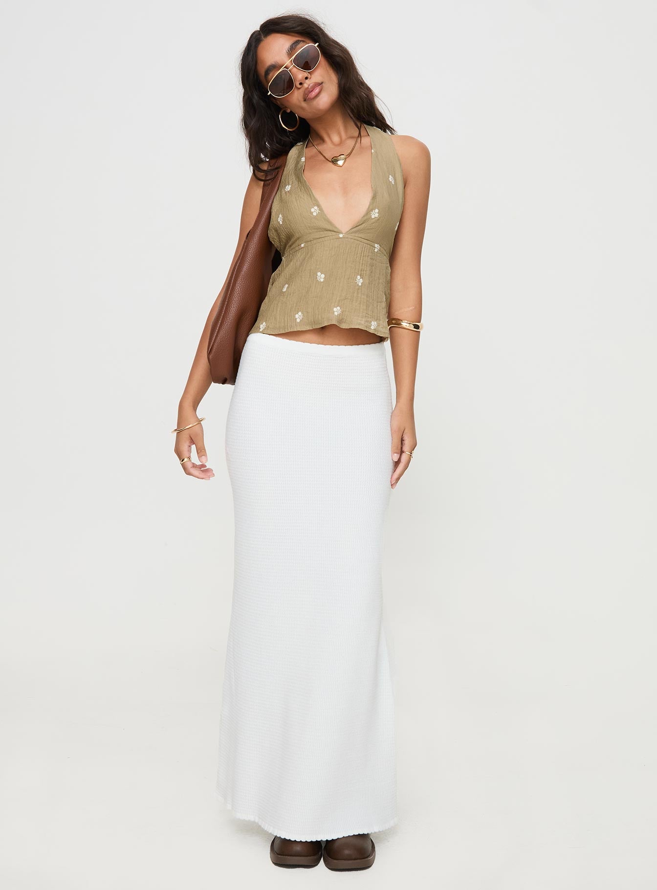 Zachariah Halter Top Brown、mySite、solidvoid