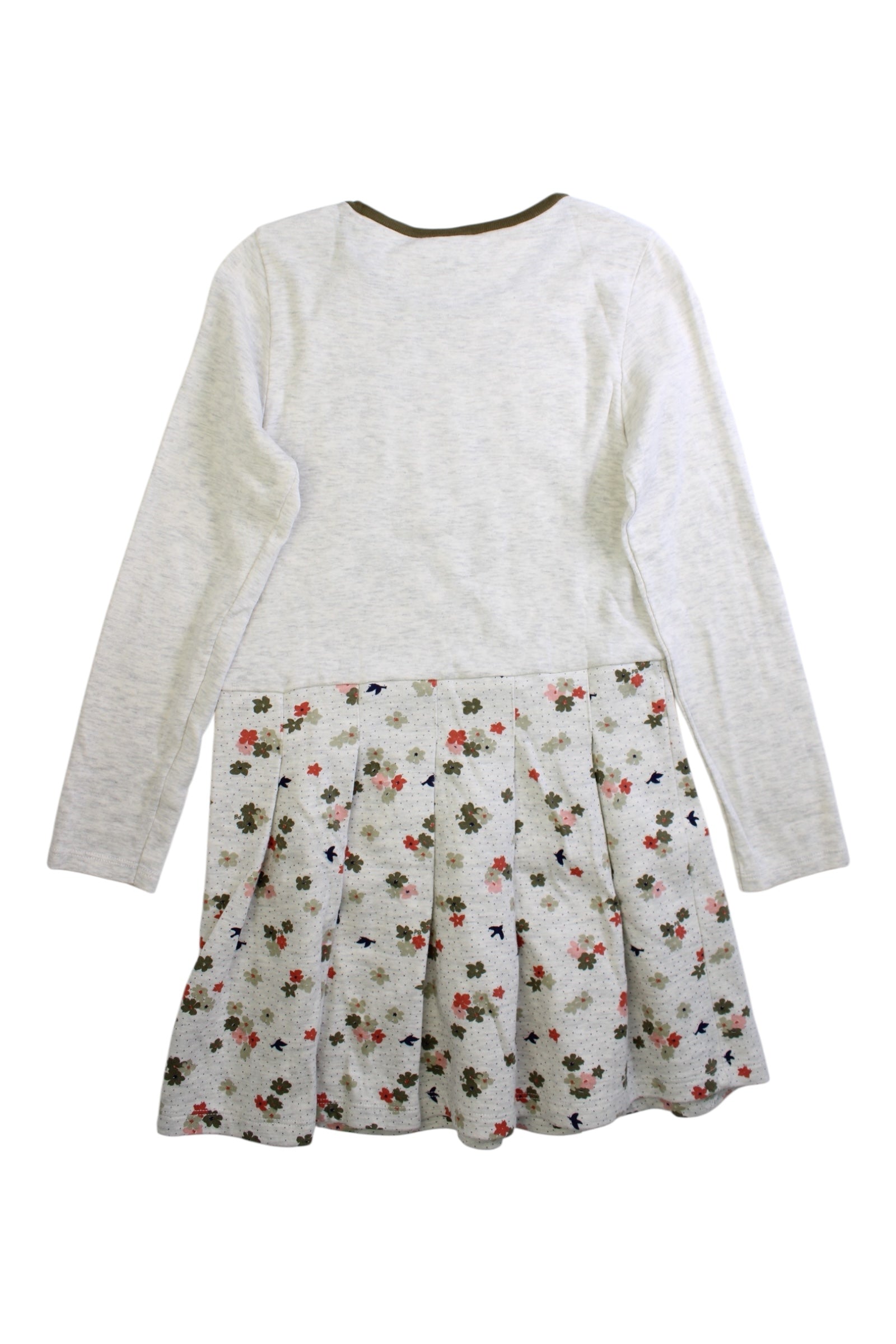 Petit Bateau Floral Long Sleeve Dress - Size 8、mySite、g9winljtr