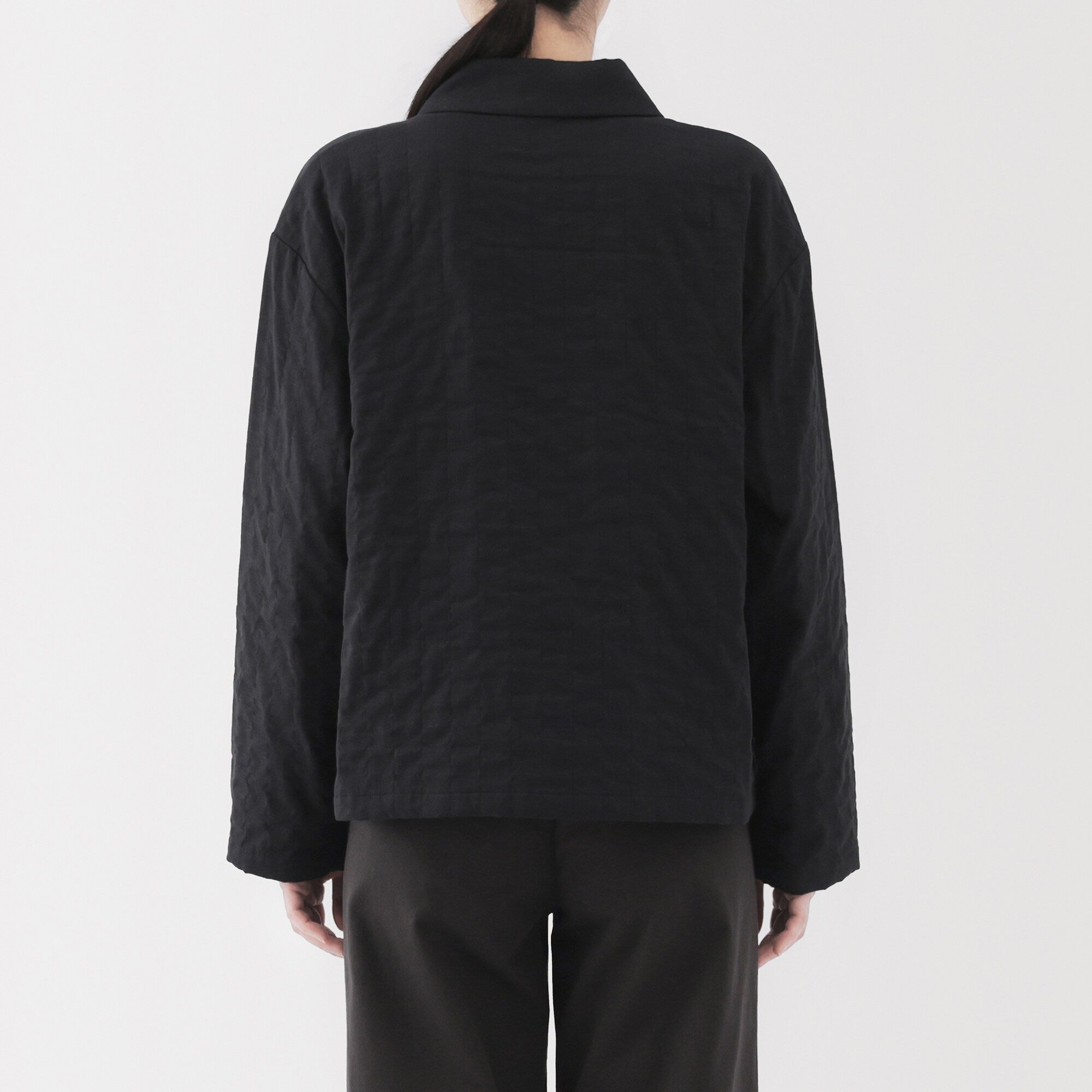  Women's Kapok Blend Double Gauze Quilted Jacket、mySite、sugarbowlscore