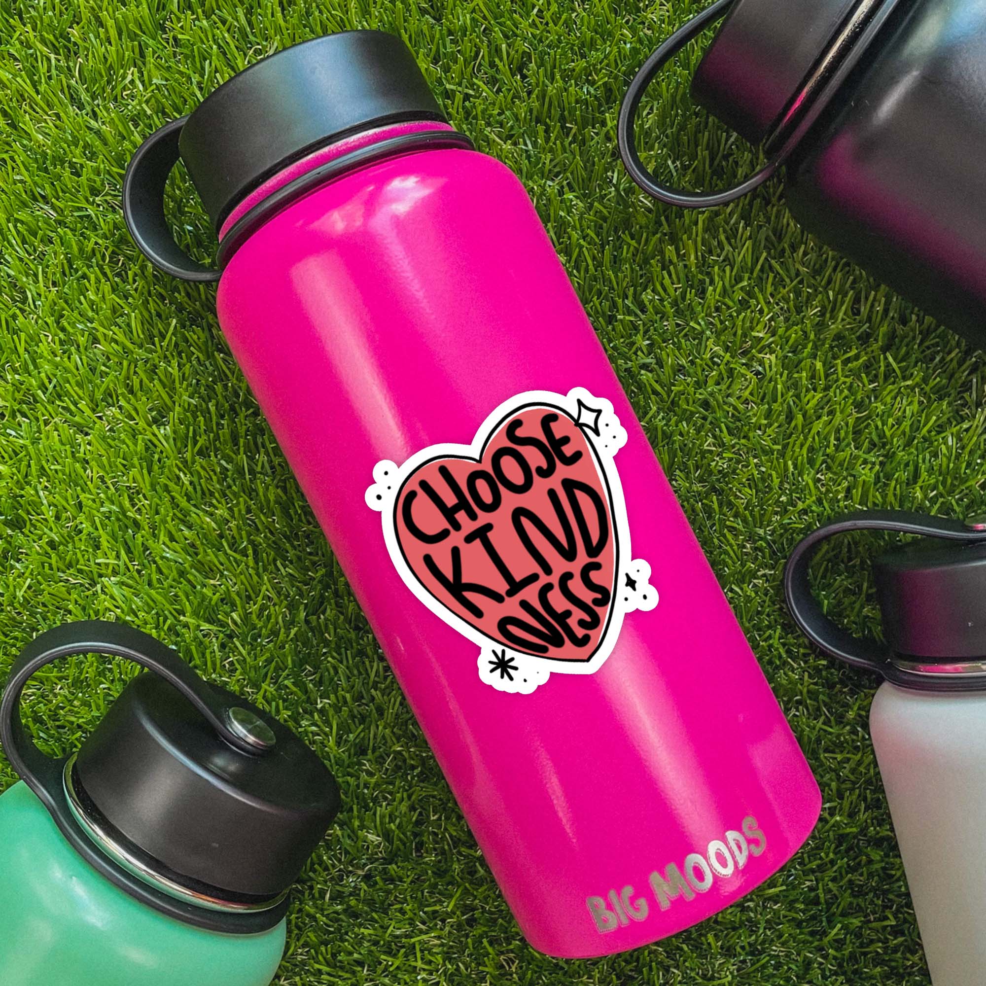  Choose Kindness Heart - Positivity Sticker、mySite、ghnorth