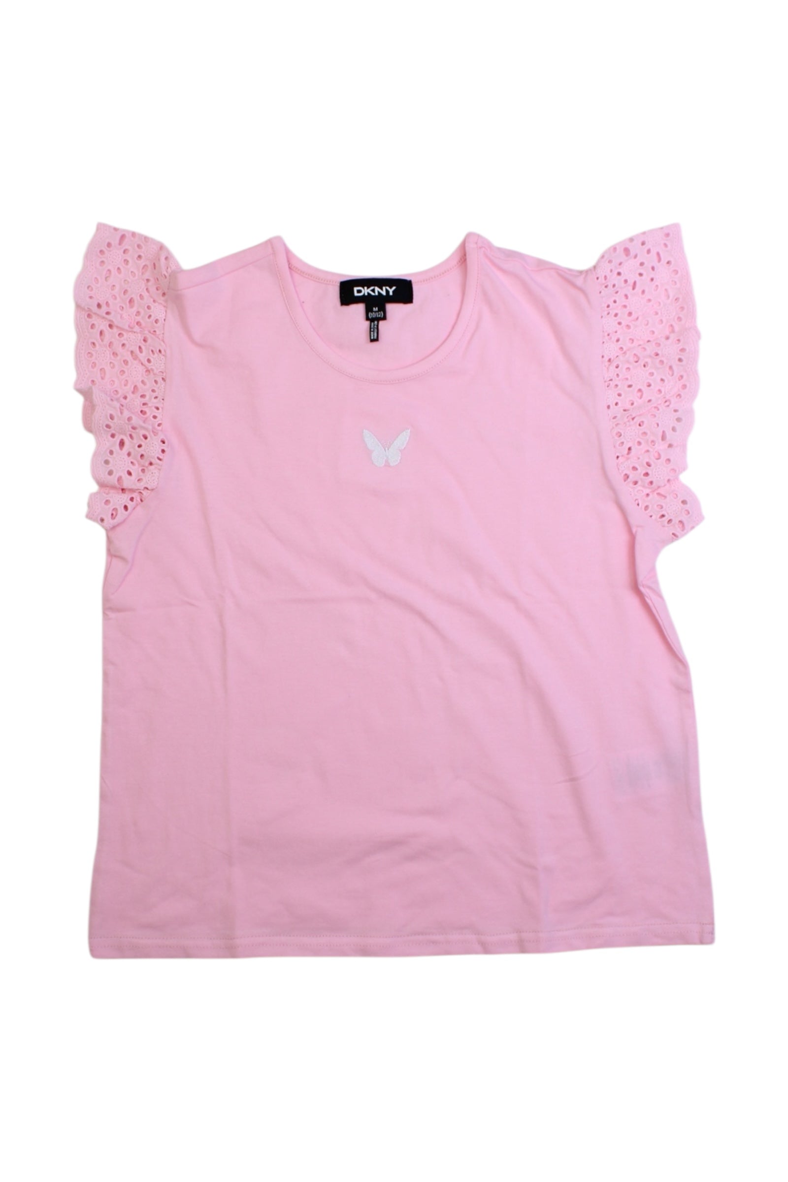 DKNY Ruffled Sleeve Top (Size 10-12Y)、mySite、g9winljtr