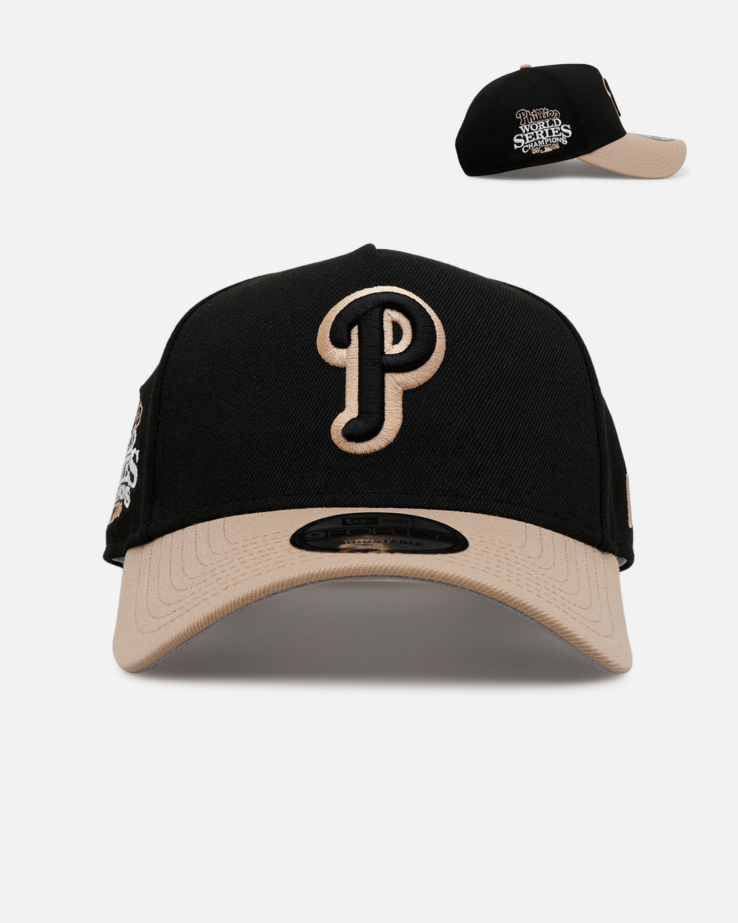 New Era Philadelphia Phillies 'Desert Nights' 9FORTY A-Frame Snapback Black/Camel、mySite、zt4zffjzw