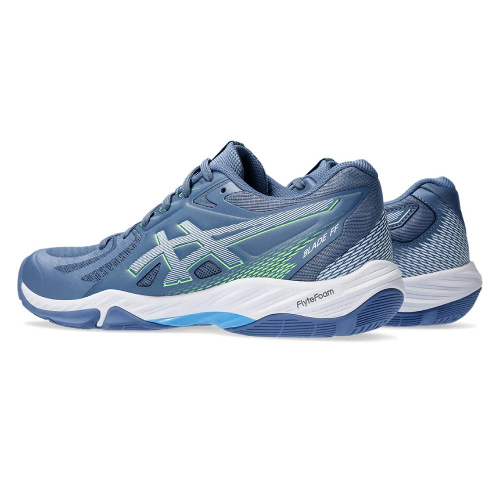 Asics Gel Blade FF Men's Indoor Court Shoe (Blue/Lime)