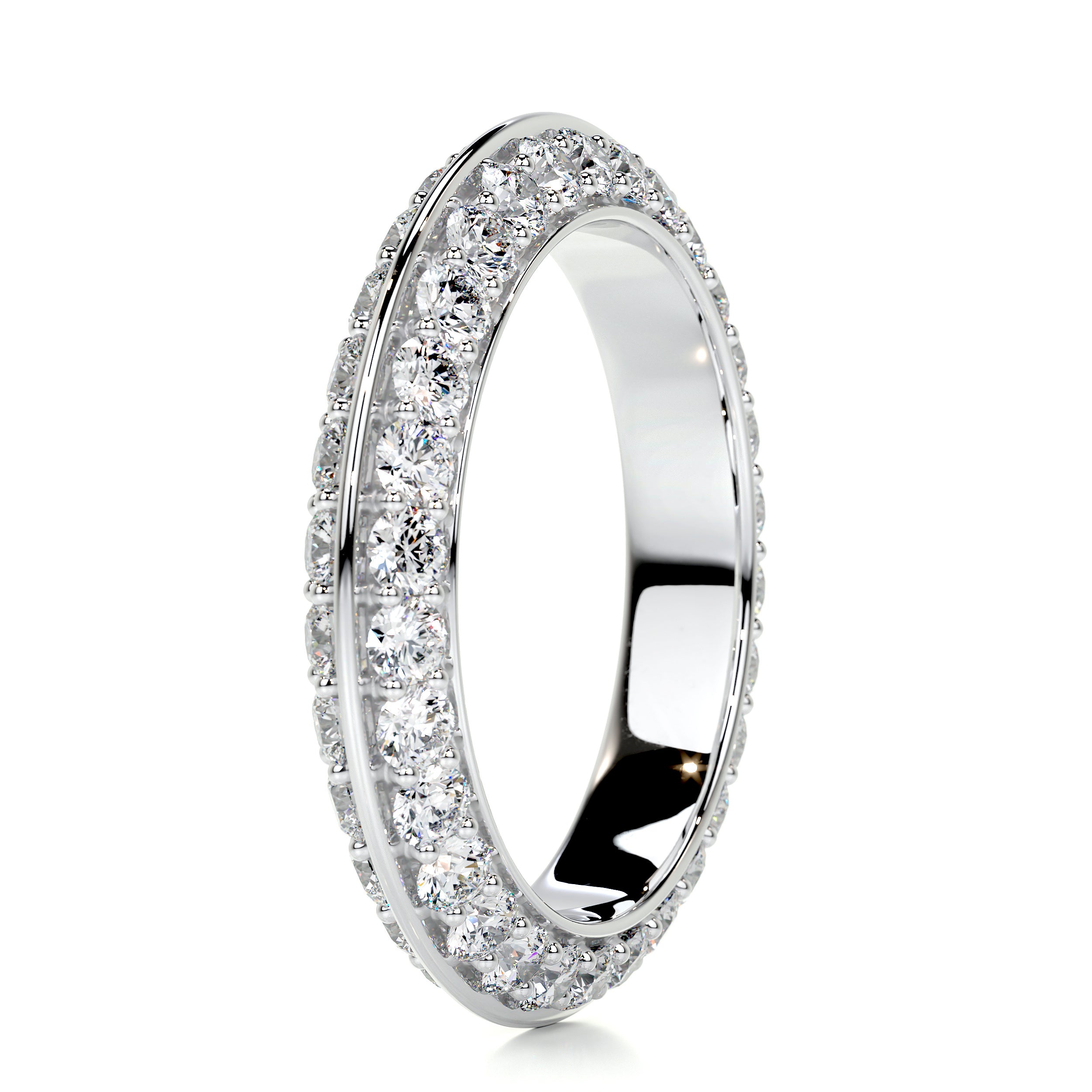 Eliana Wedding Ring (0.50 Carat) -18K White Gold、mySite、hinf8tx79