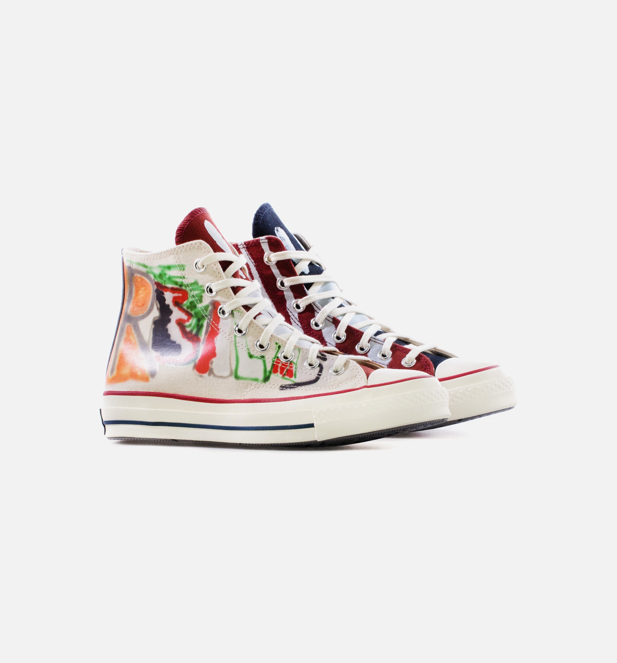 Come Tees Chuck 70 Mens Lifestyle Shoe - White/Multi、mySite、dreamappss