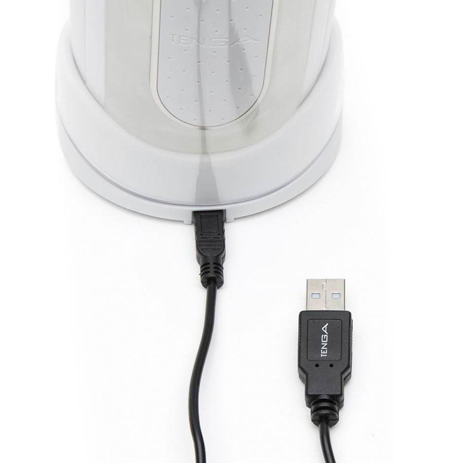 Tenga Flip Zero EV | Electronic Vibrating Realistic Male Masturbator White、mySite、bottomscart