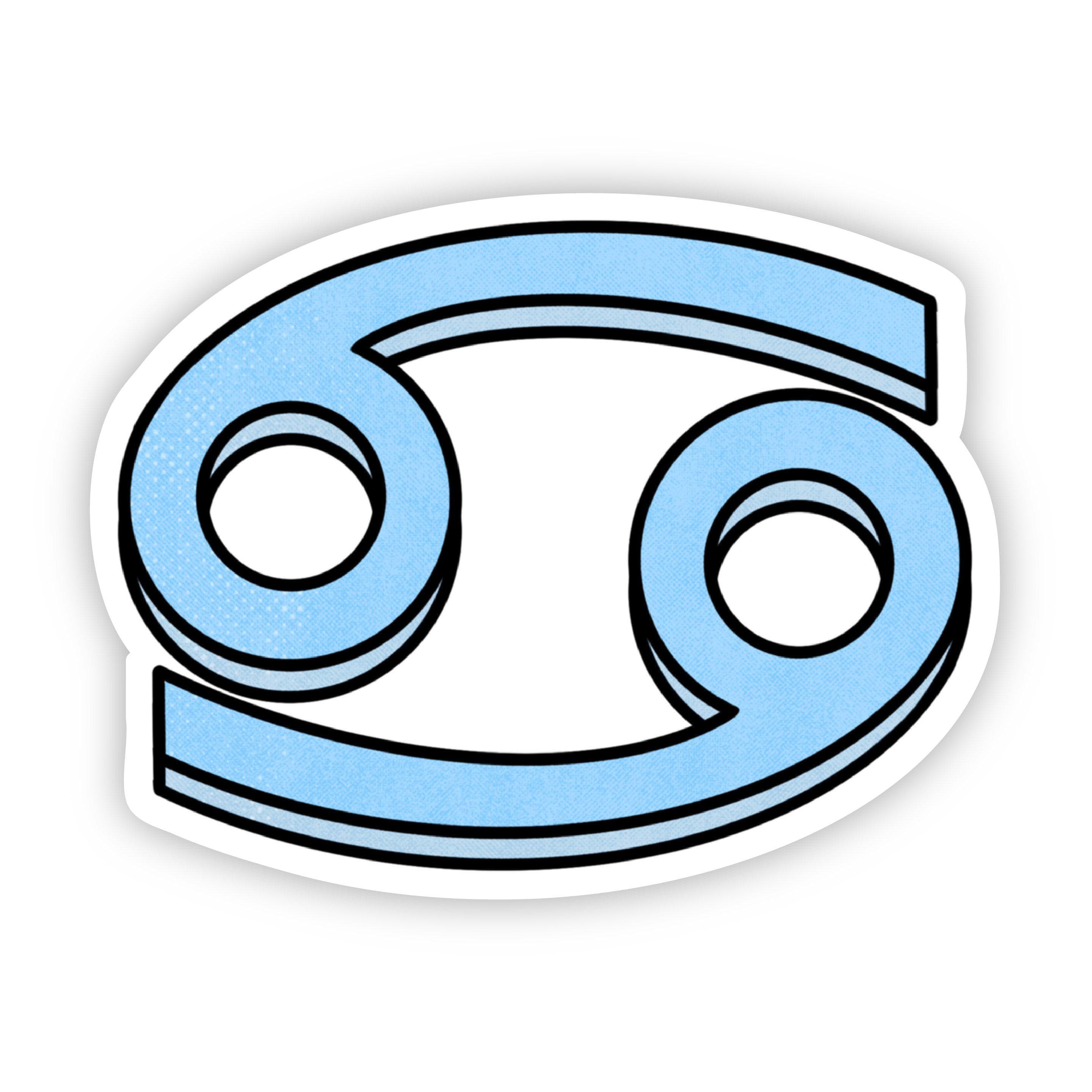  Cancer Symbol Zodiac Sticker、mySite、elrpsem3k