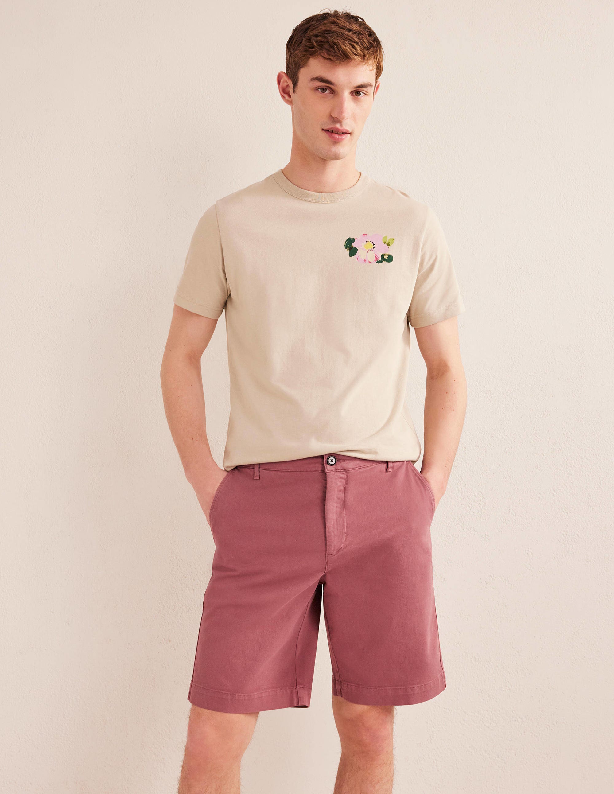  Laundered Chino Shorts-Renaissance Rose、mySite、ashleygrahame