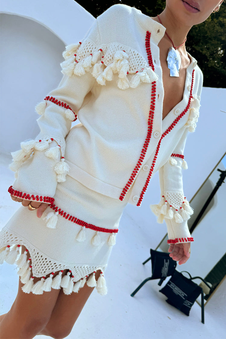 Ivory and Red Jake Skirt、mySite、solidvoid