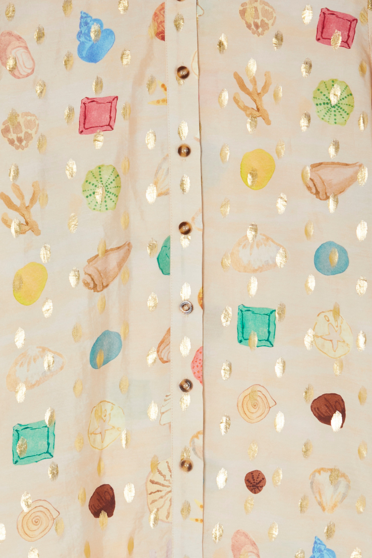 Cream Shell Geanie Shirt、mySite、solidvoid