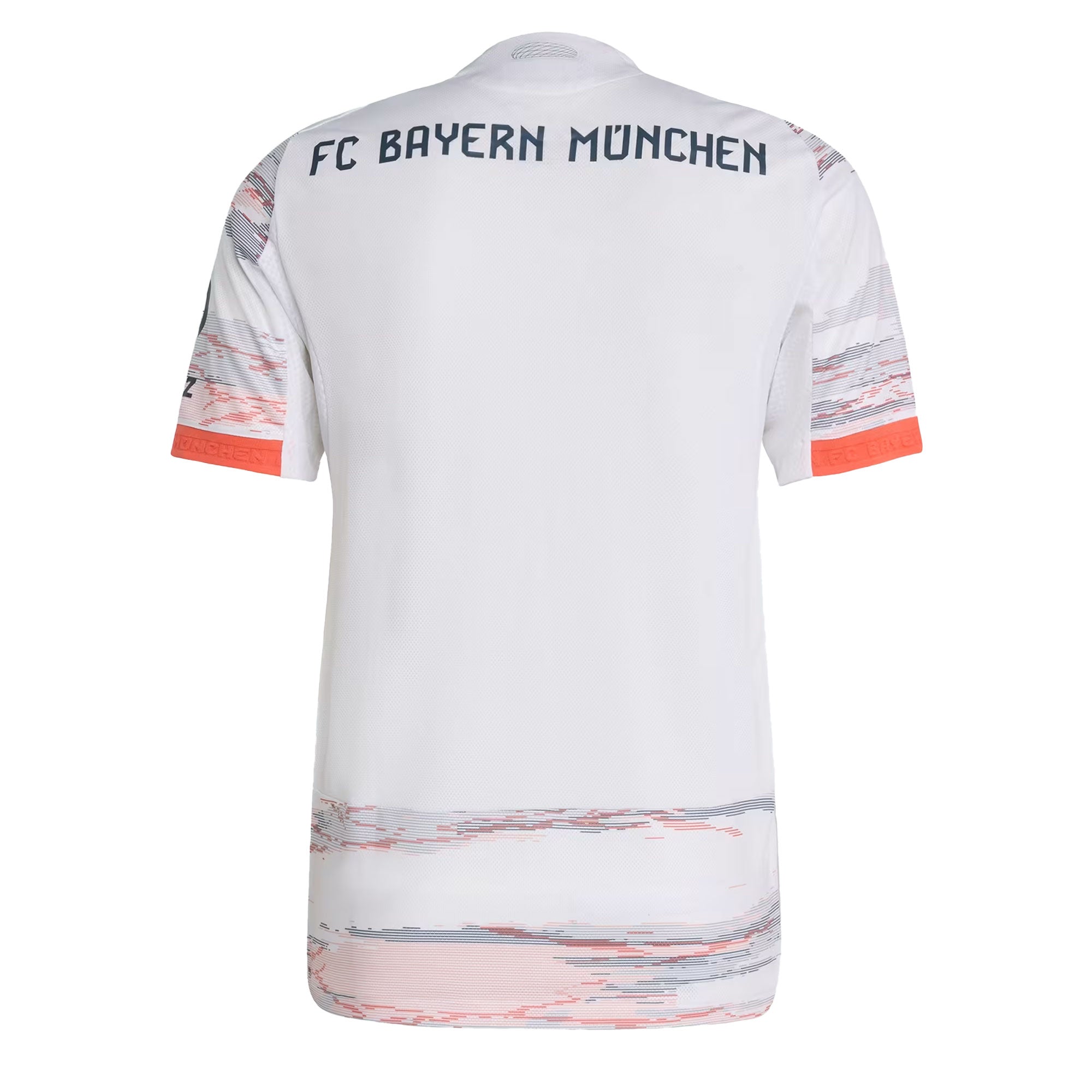 adidas Men's FC Bayern Munich 2025/26 Authentic Away Jersey White、mySite、noshort