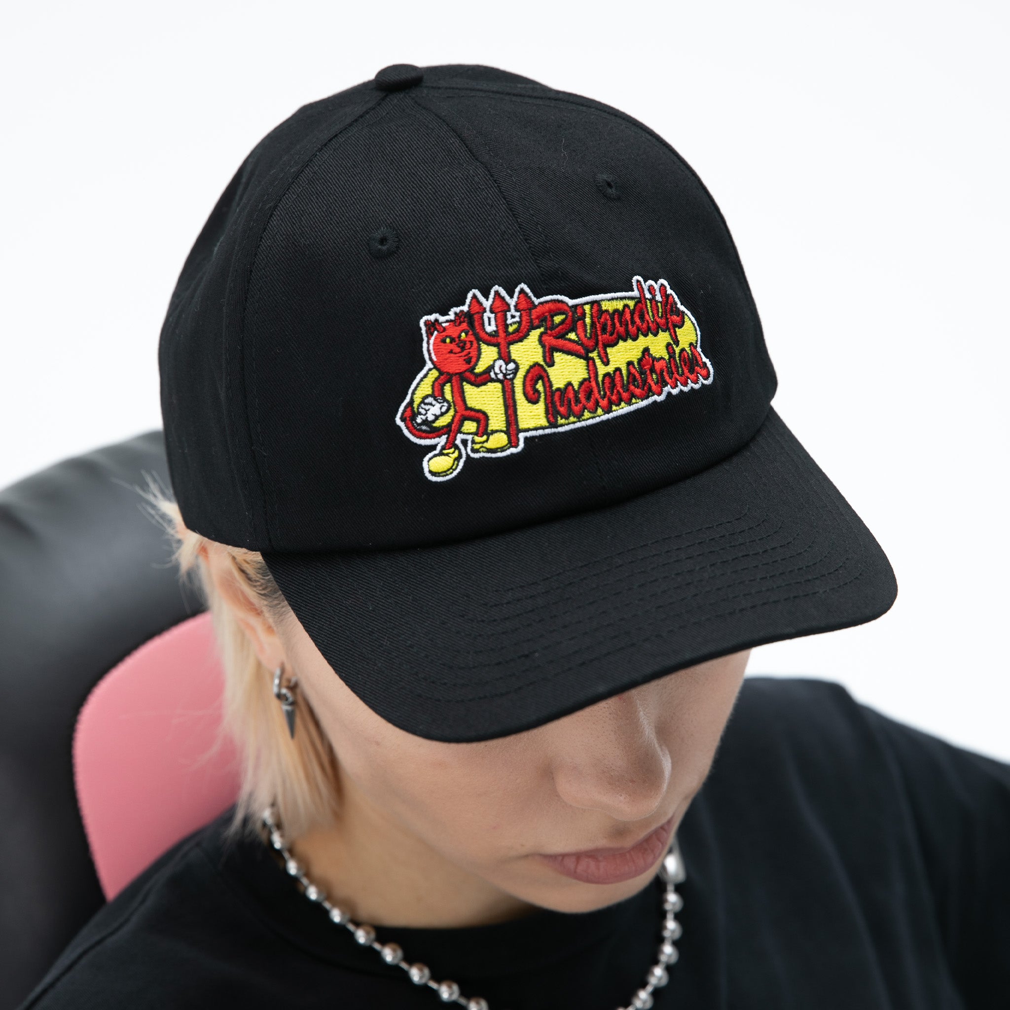  Ripndip Industries 6 Panel Hat (Black)、mySite、merchandisen