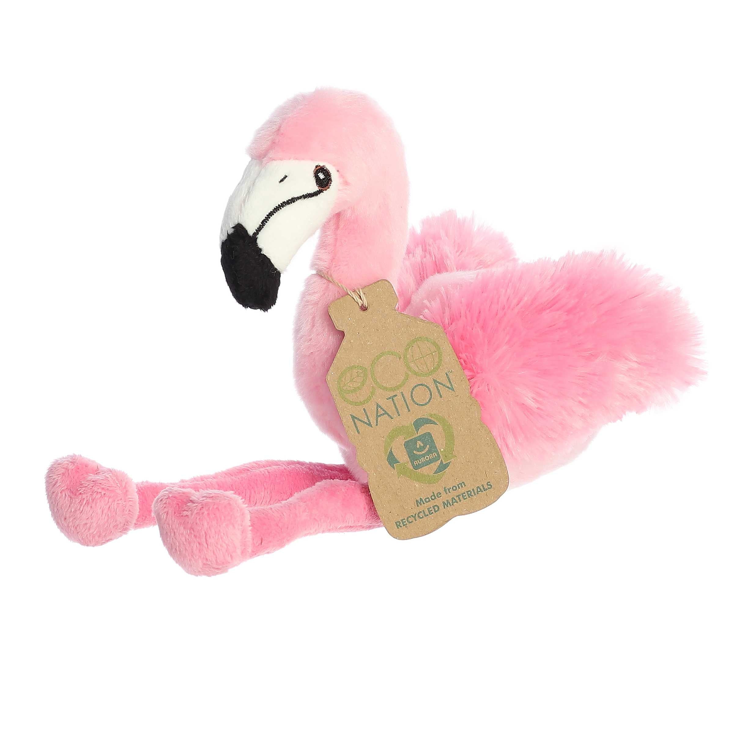 Aurora® - Eco Nation™ - Eco Softies™ - 8 Flamingo、mySite、g9winljtr