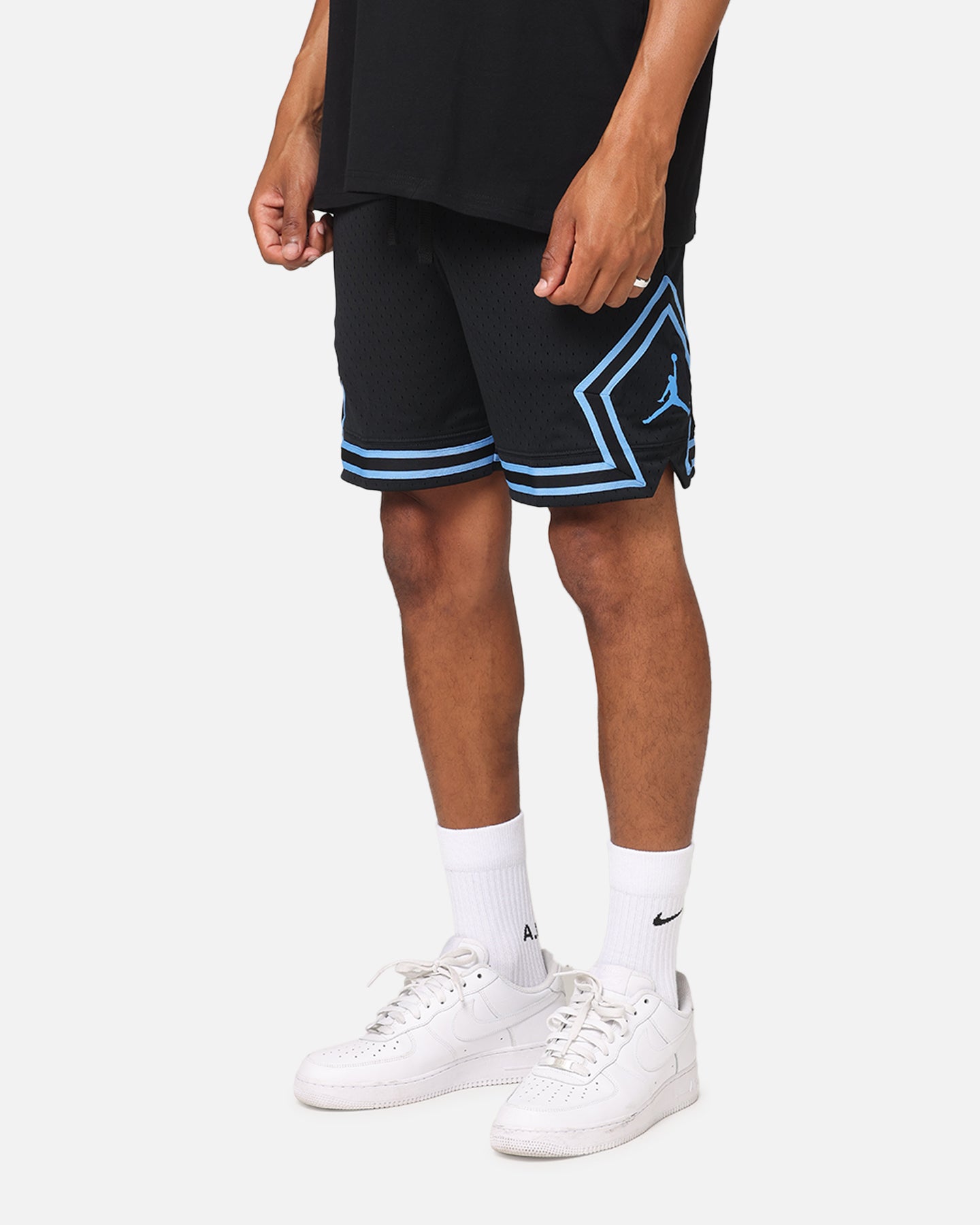 Jordan Dri-FIT Sport Diamond Shorts Black/Blue、mySite、zt4zffjzw