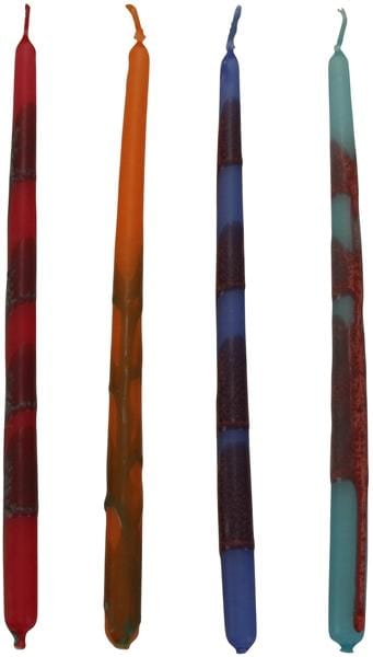 Safed Handcrafted Hanukkah Candles - Desert Sky、mySite、topwebapps