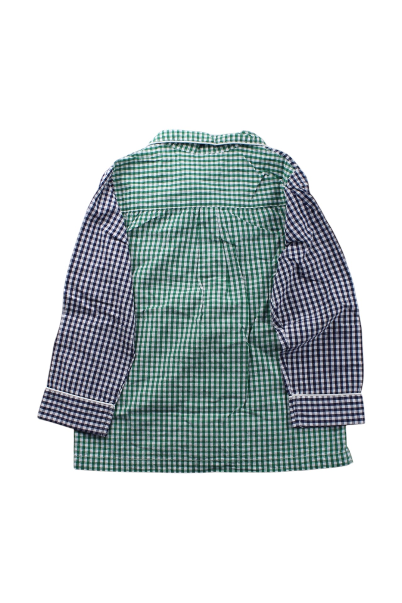 BEAMS Checkered Button-Up Shirt 4T、mySite、g9winljtr
