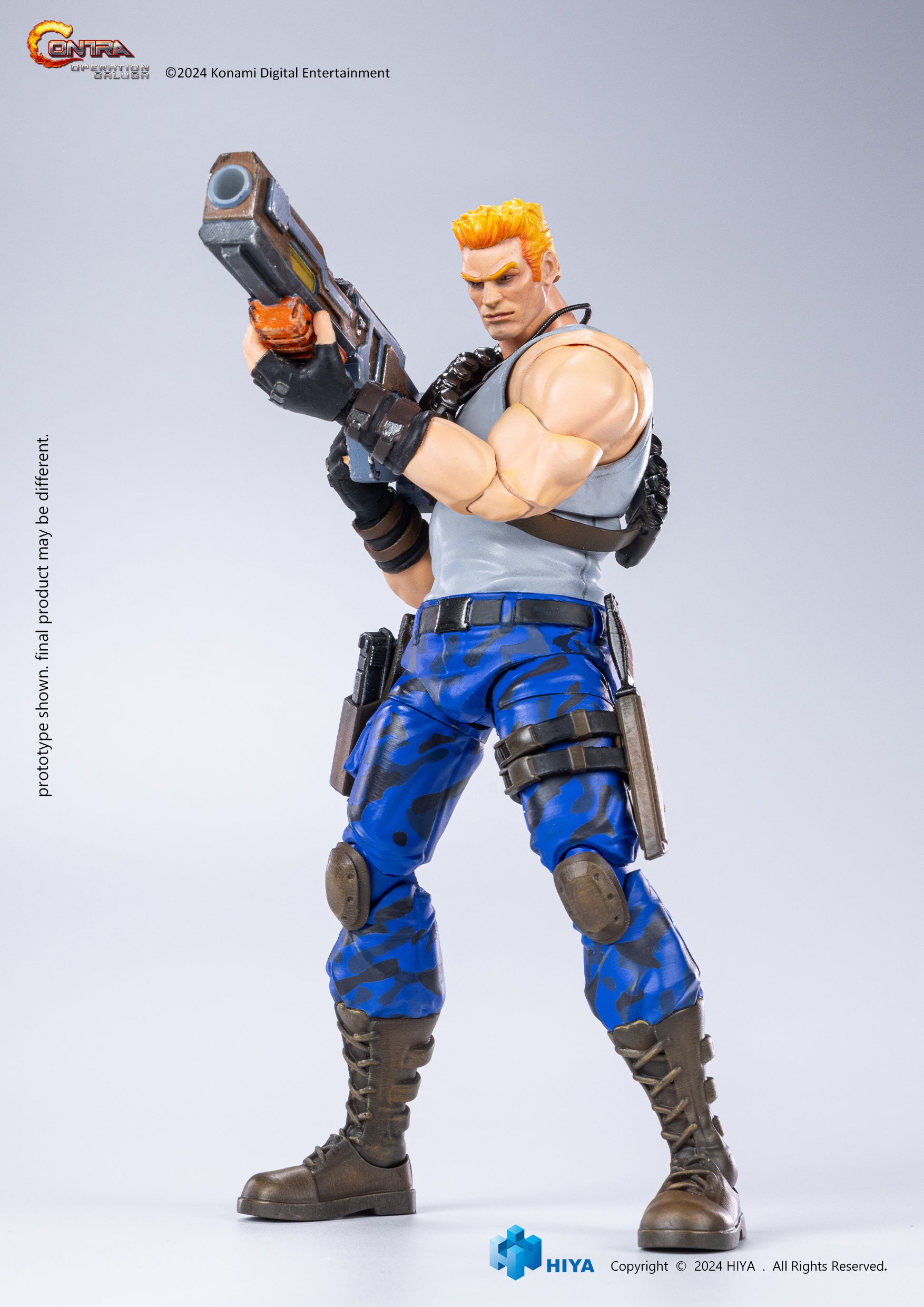 Hiya Exquisite Basic Series Contra Operation Galuga Bill Rizer (1:12 Scale)、mySite、hgirdovlk