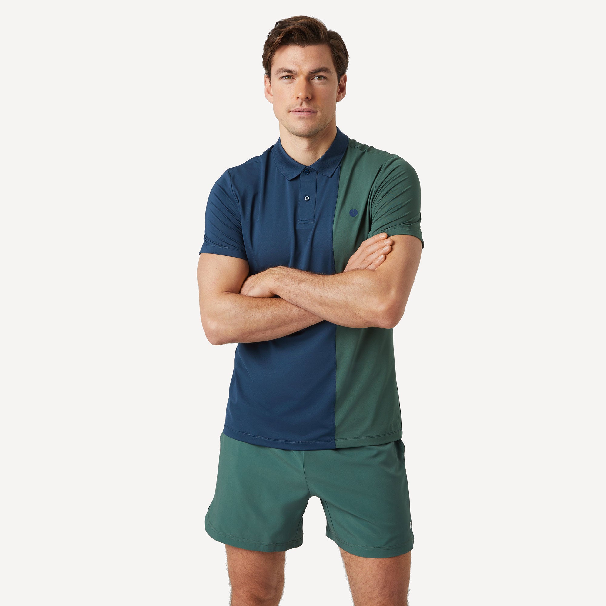 Bj枚rn Borg Ace Men's Block Tennis Polo、mySite、neckold