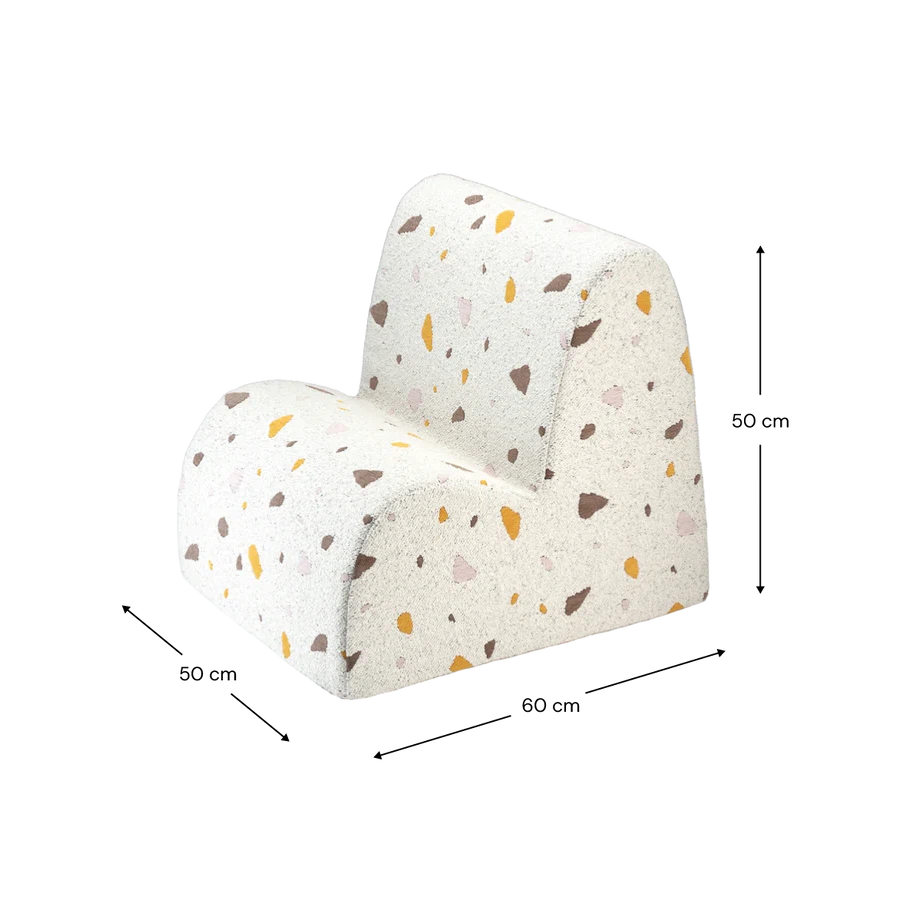 Wigiwama Terrazzo Marble Cloud Chair、mySite、gigharbornorthrealestate