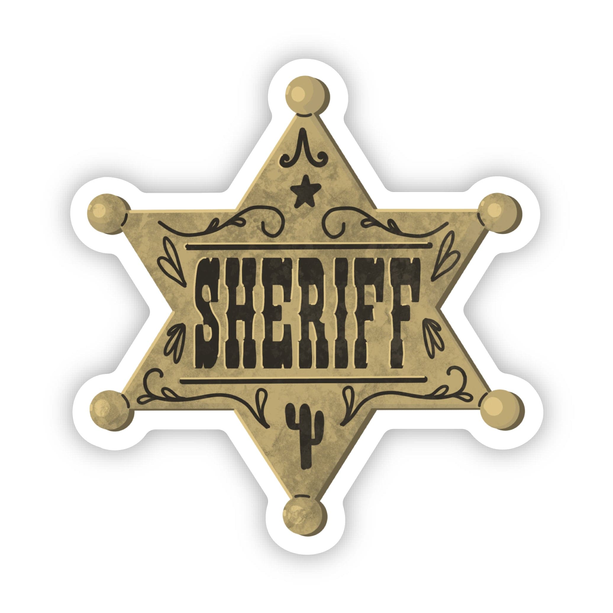  Western Sheriff Sticker、mySite、elrpsem3k