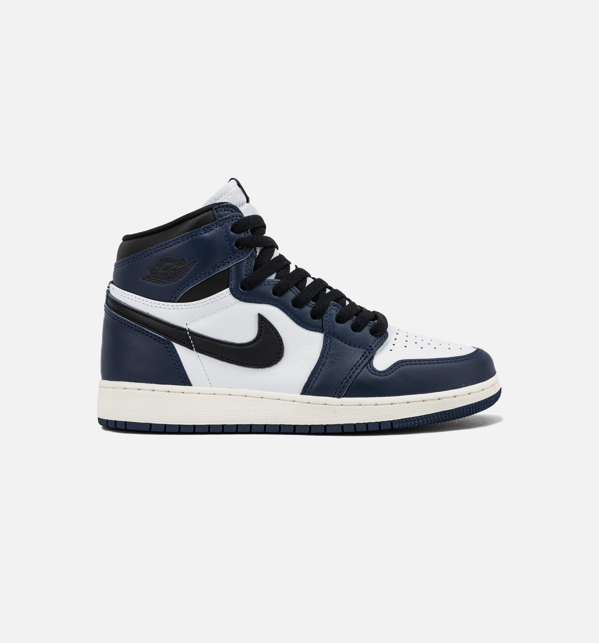 Air Jordan 1 Retro High OG Midnight Navy Grade School Lifestyle Shoe - Midnight Navy/White、mySite、dreamappss