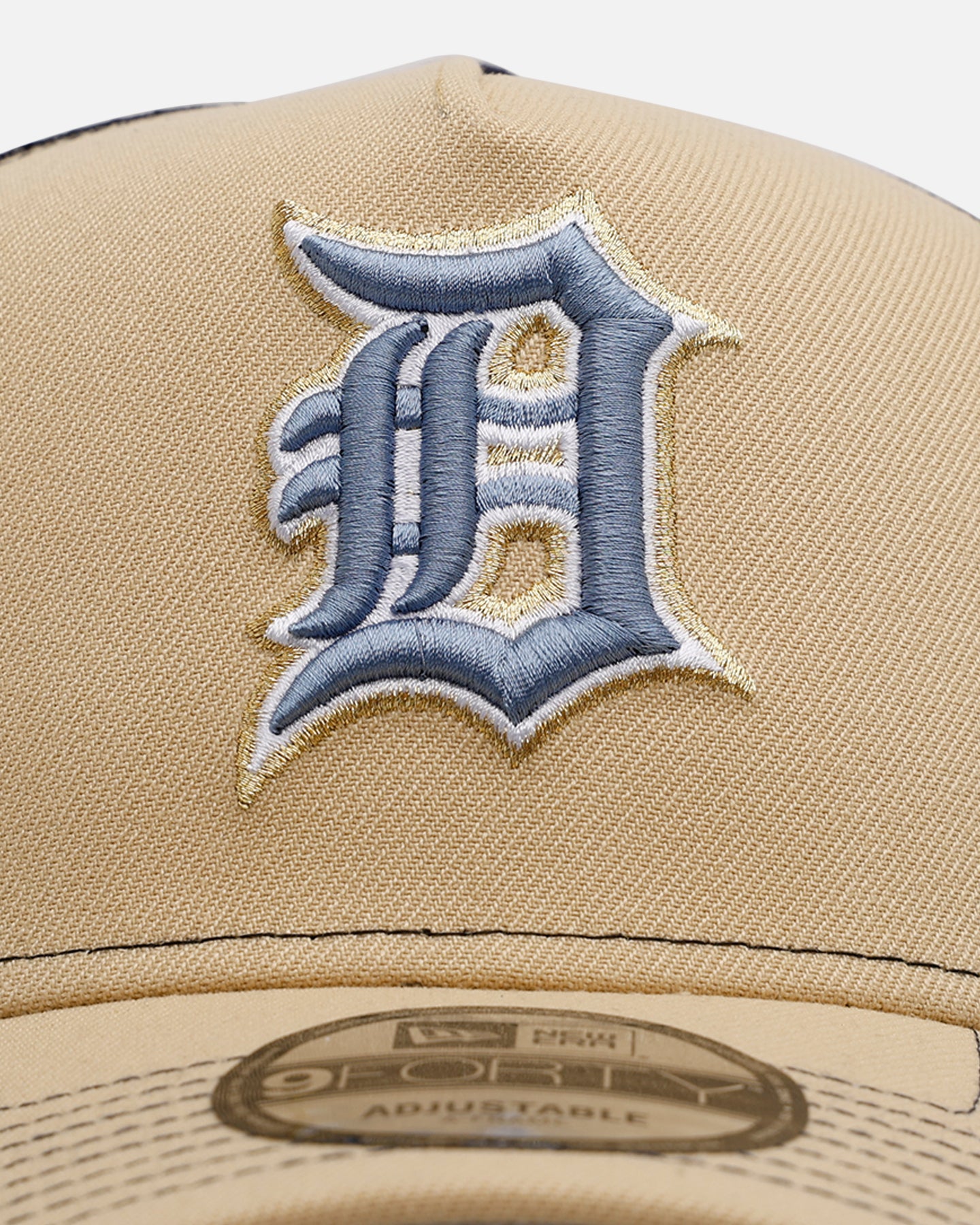 New Era Detroit Tigers 'Vintage Truckers' 9FORTTY A-Frame Trucker Snapback Vegas Gold、mySite、zt4zffjzw