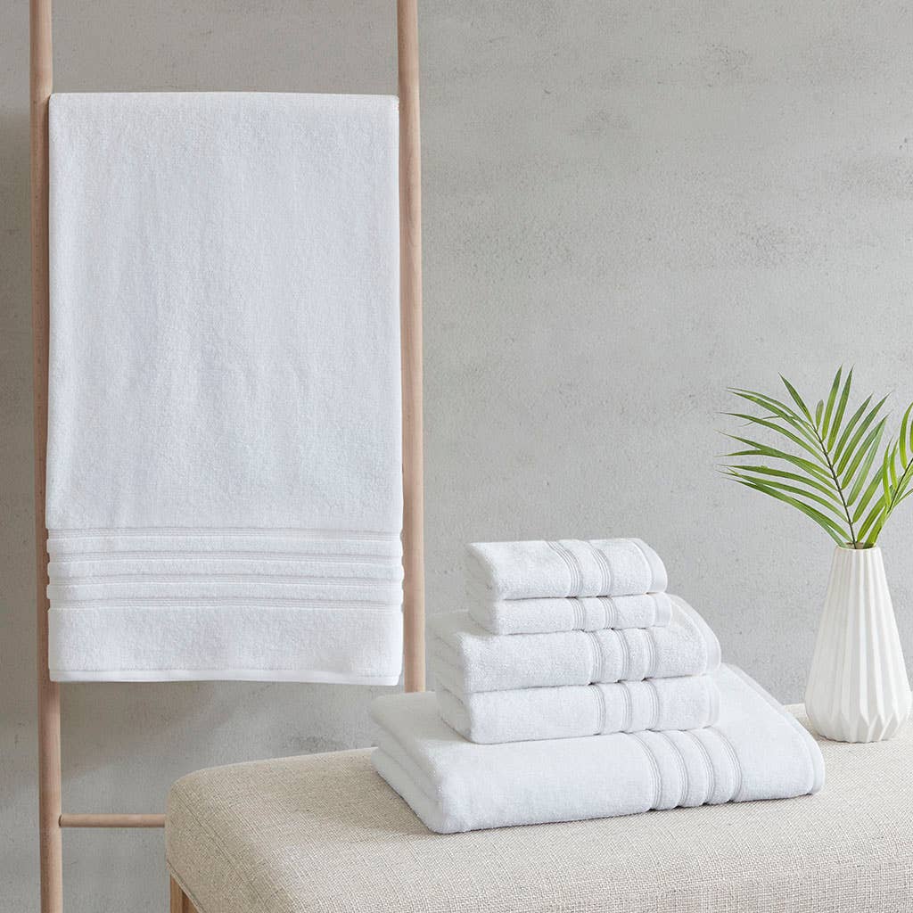 Eco-Friendly Recycled 6-Piece 650gsm Bath Towel Set*、mySite、g9winljtr