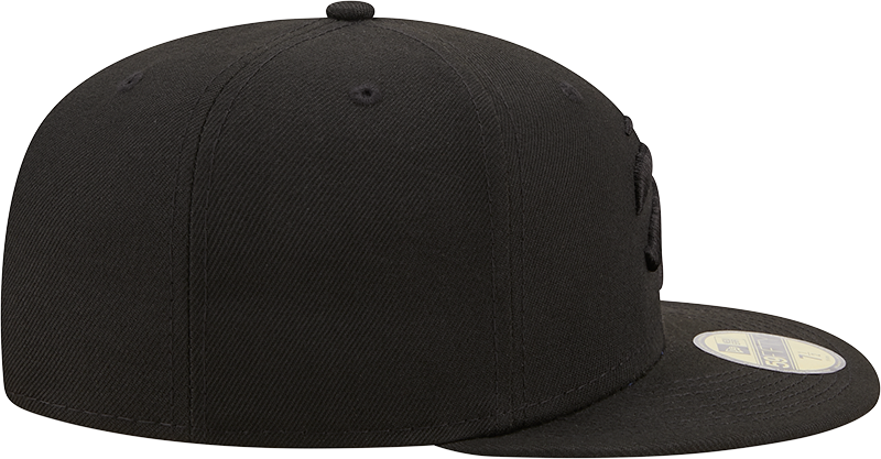 59FIFTY Tonal Part Logo Fitted Hat - BLACK