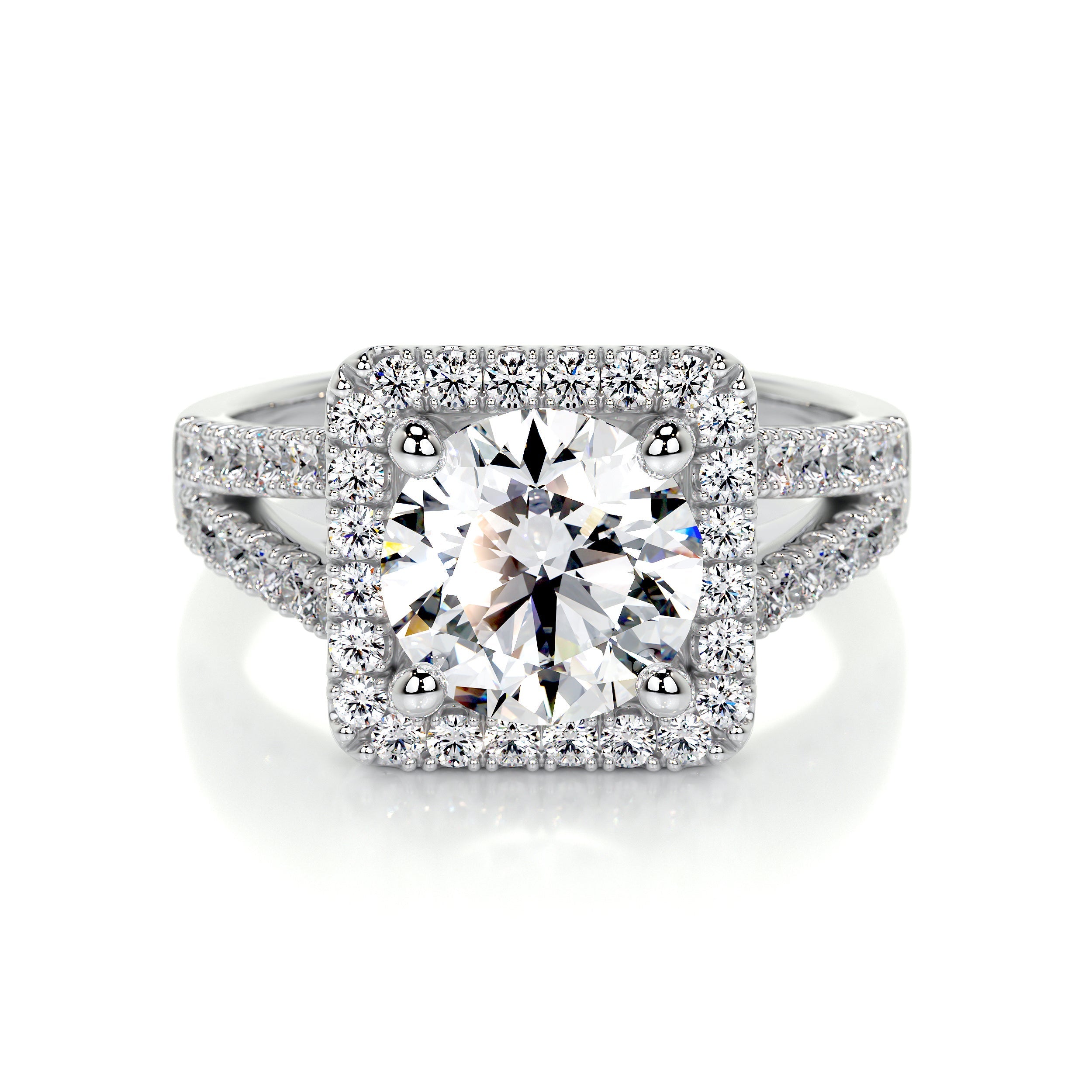 Addison Lab Grown Diamond Ring -18K White Gold、mySite、hinf8tx79